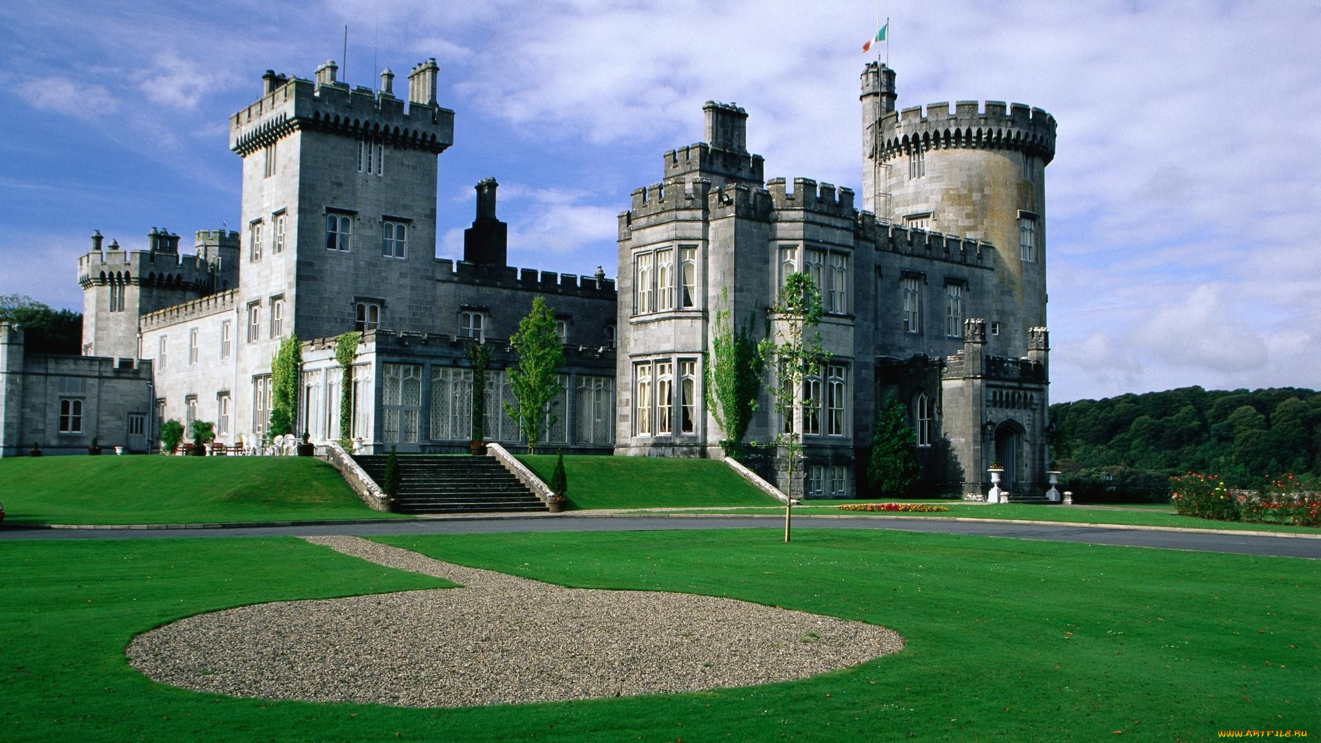 замок, города, дворцы, замки, крепости, ирландия, клэр, графство, dromoland, castle, ireland