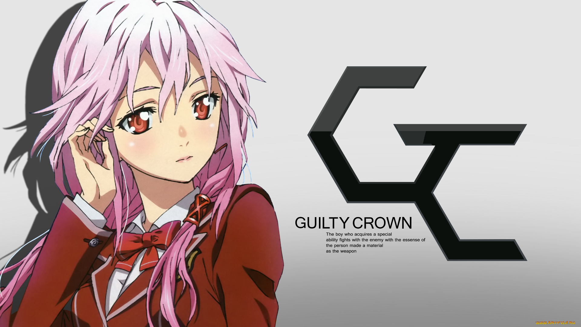 аниме, guilty, crown, девушка, yuzuriha, inori, инори