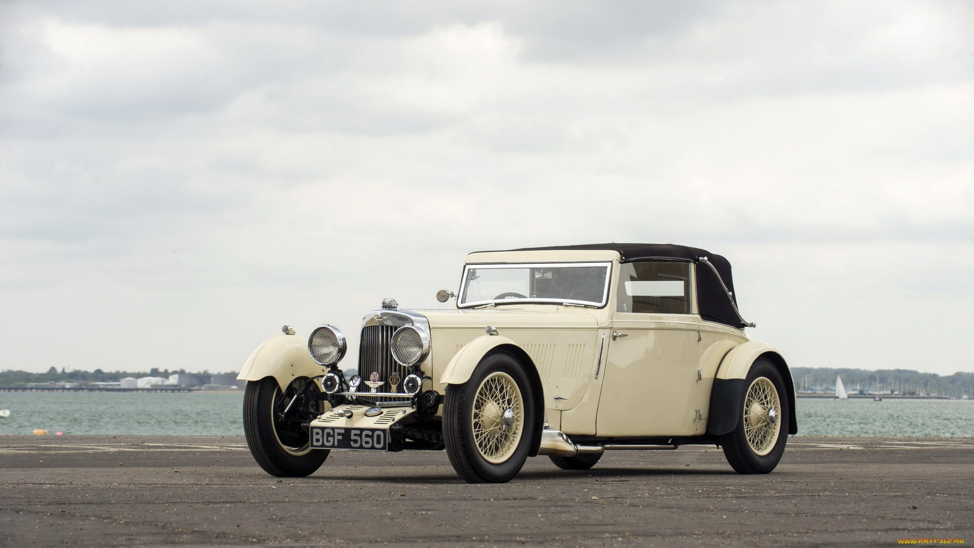 автомобили, классика, mkii, litre, aston, martin, 1935г, bertelli, enrico, coupe, drophead