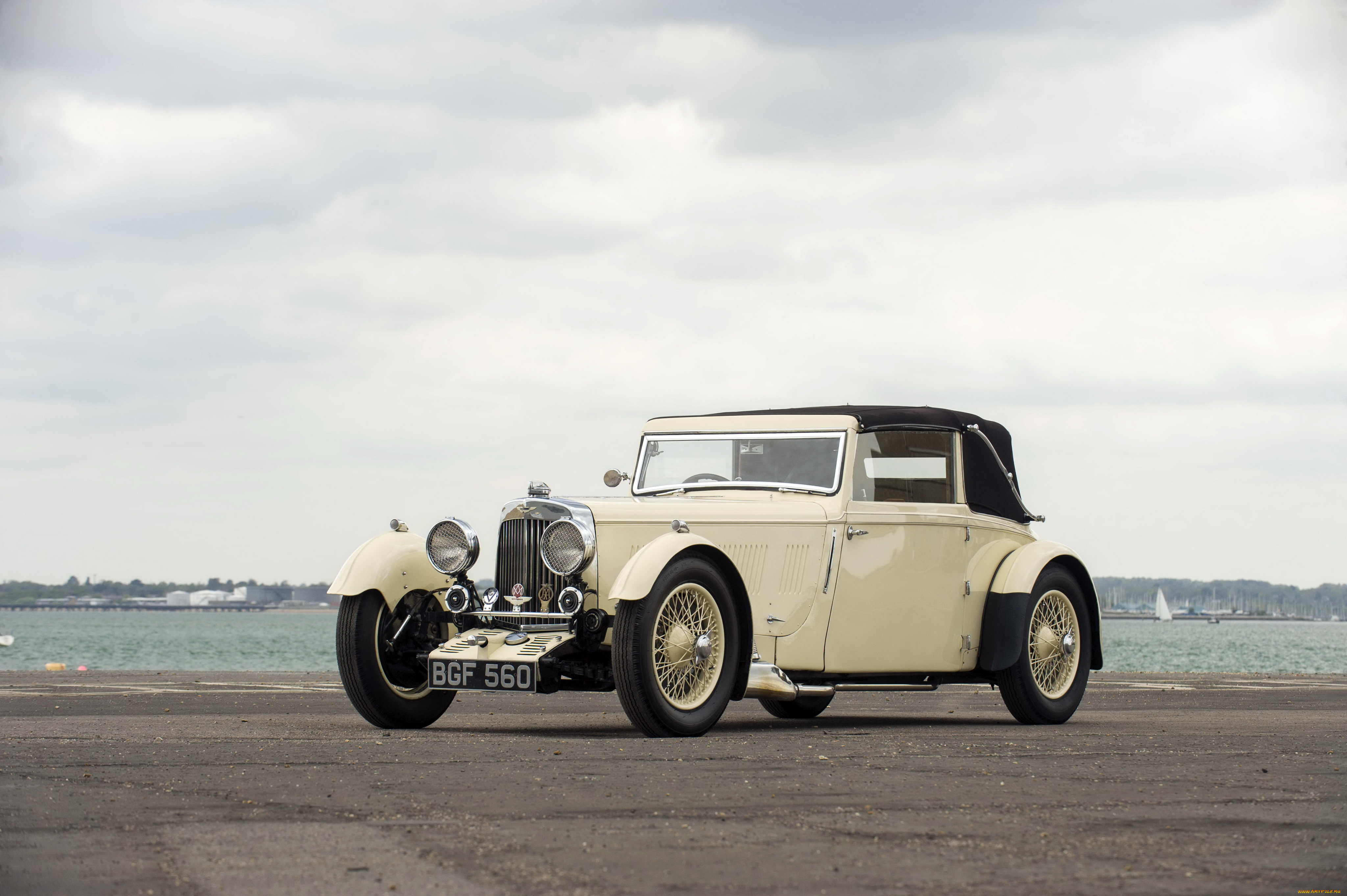 автомобили, классика, mkii, litre, aston, martin, 1935г, bertelli, enrico, coupe, drophead