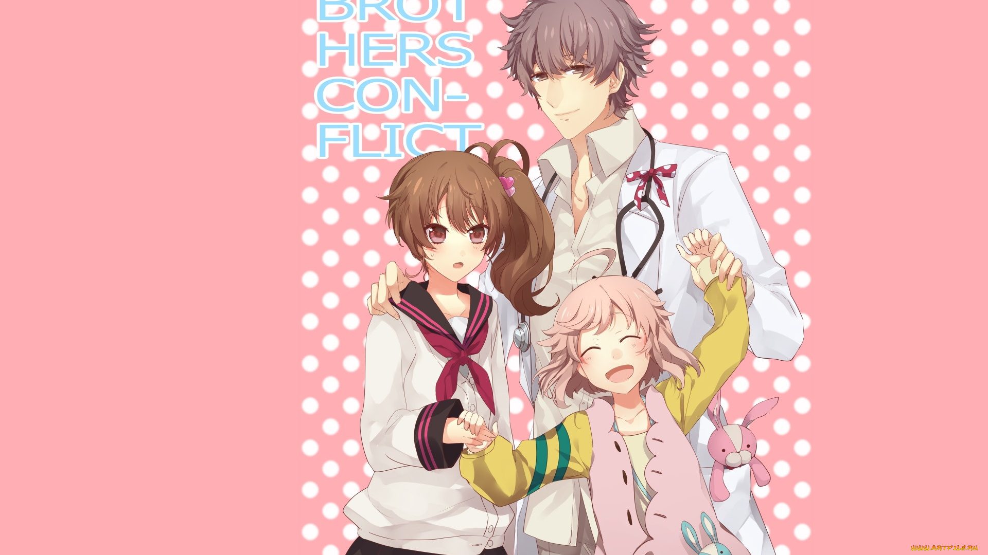 аниме, brothers, conflict, братский, конфликт