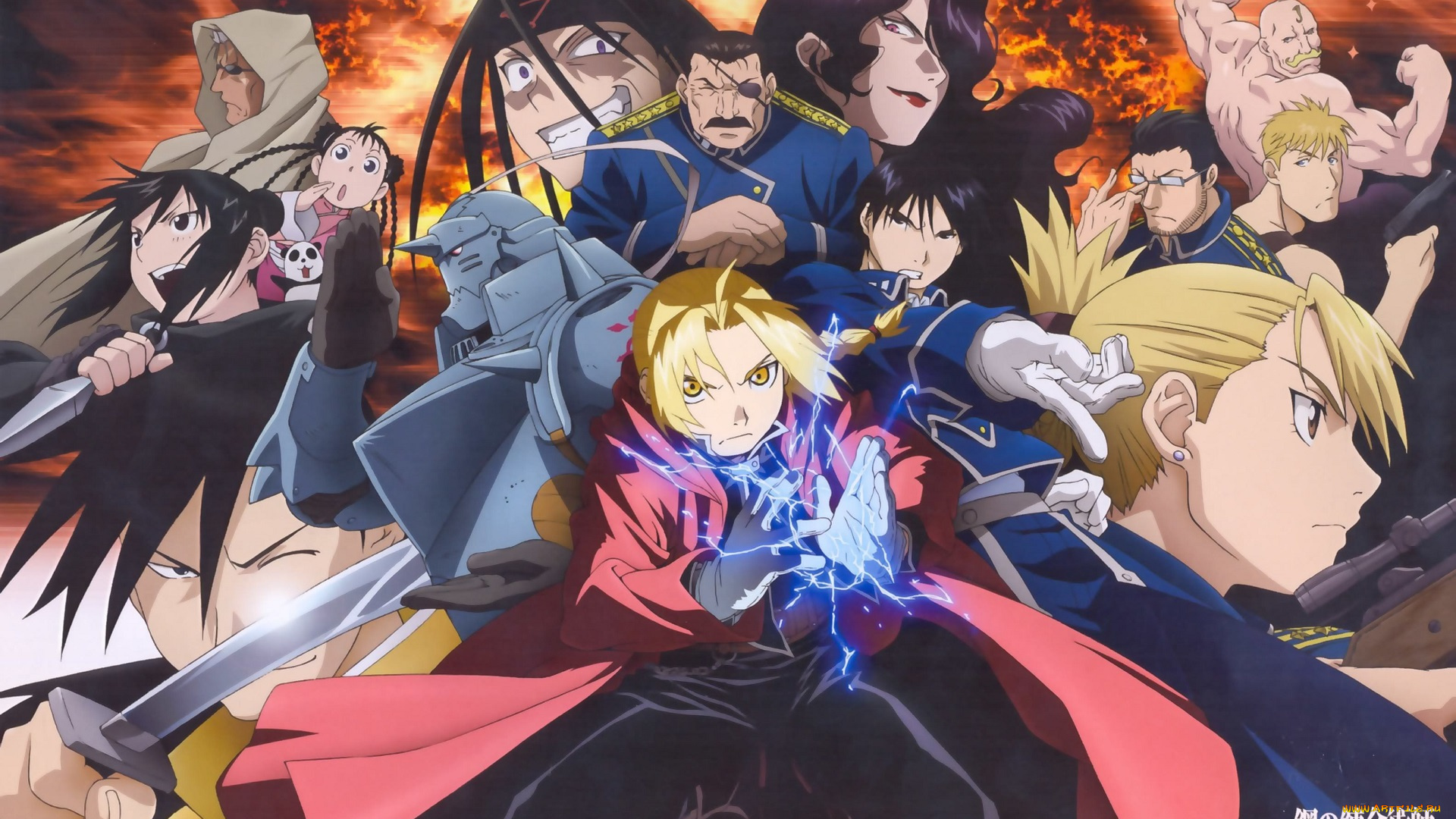 аниме, fullmetal, alchemist, fullmetal, alchemist