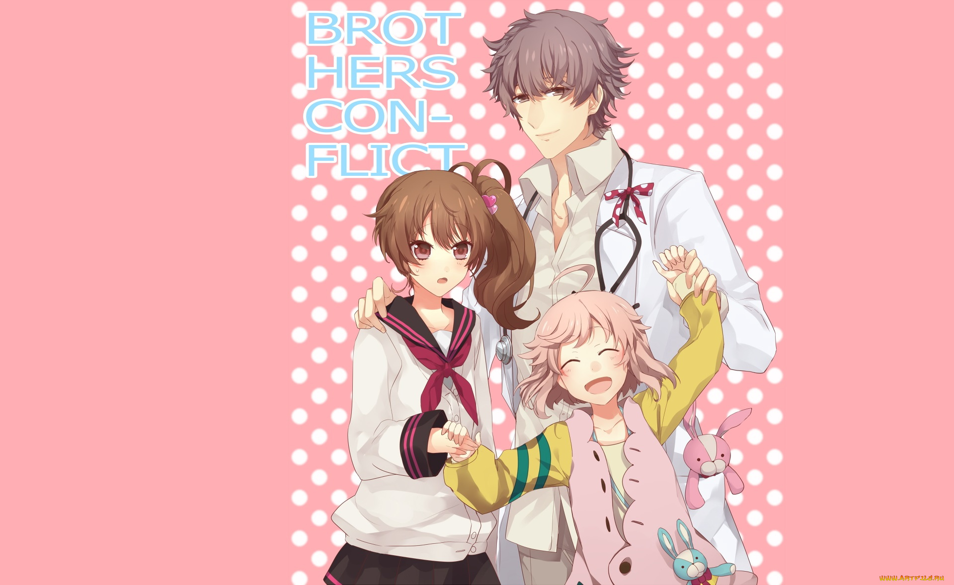 аниме, brothers, conflict, братский, конфликт