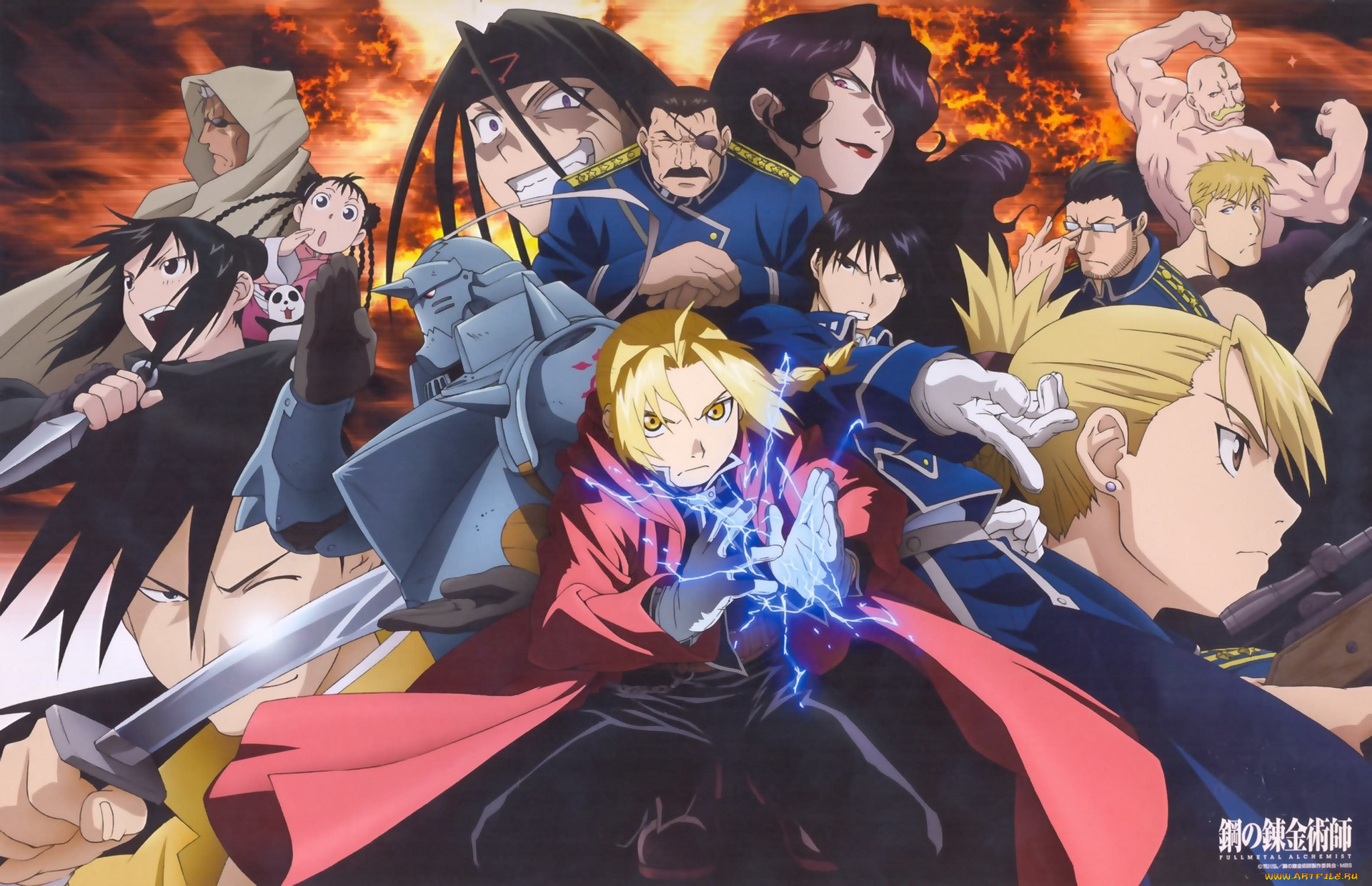 аниме, fullmetal, alchemist, fullmetal, alchemist