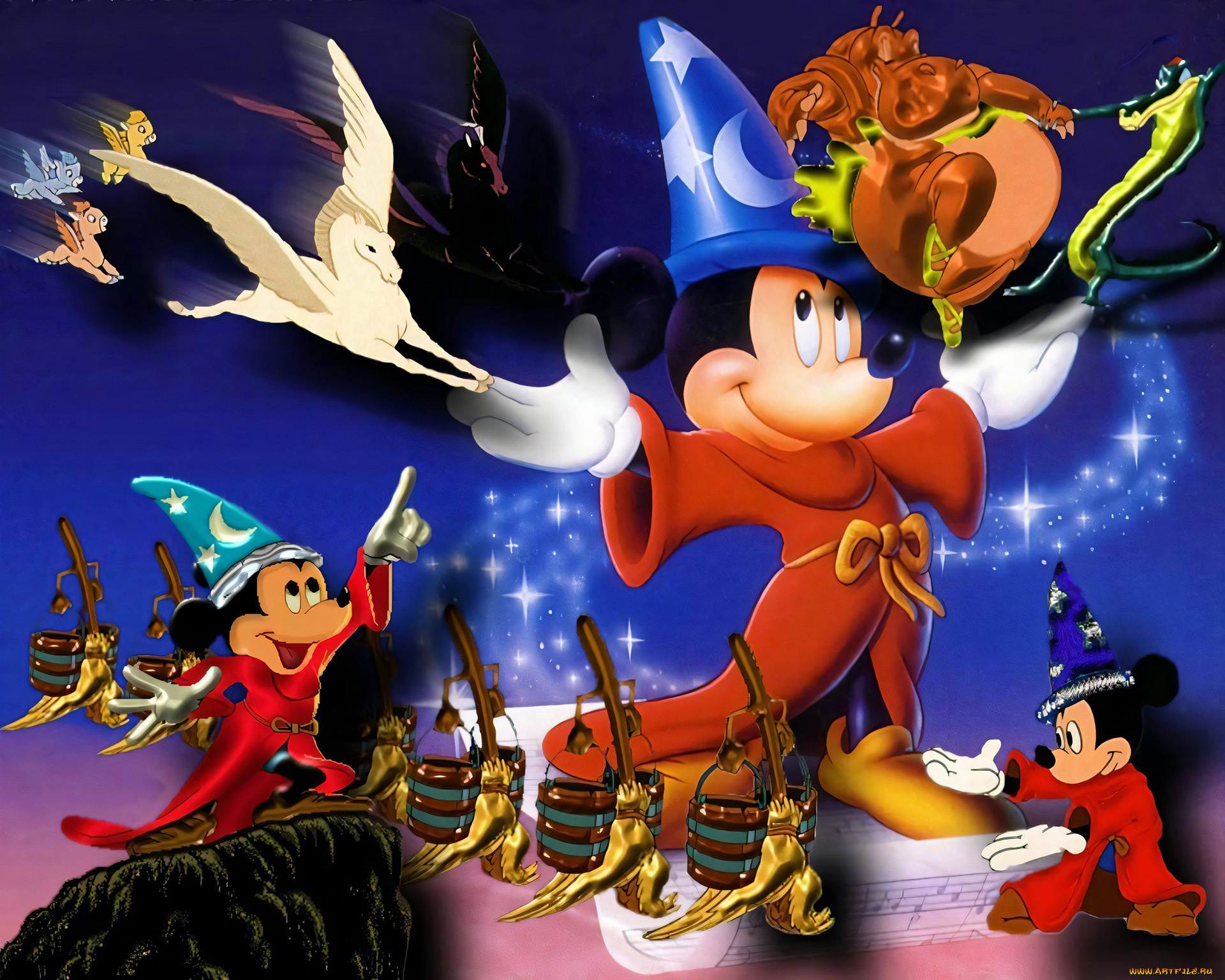 мультфильмы, disney, mickey, mouse