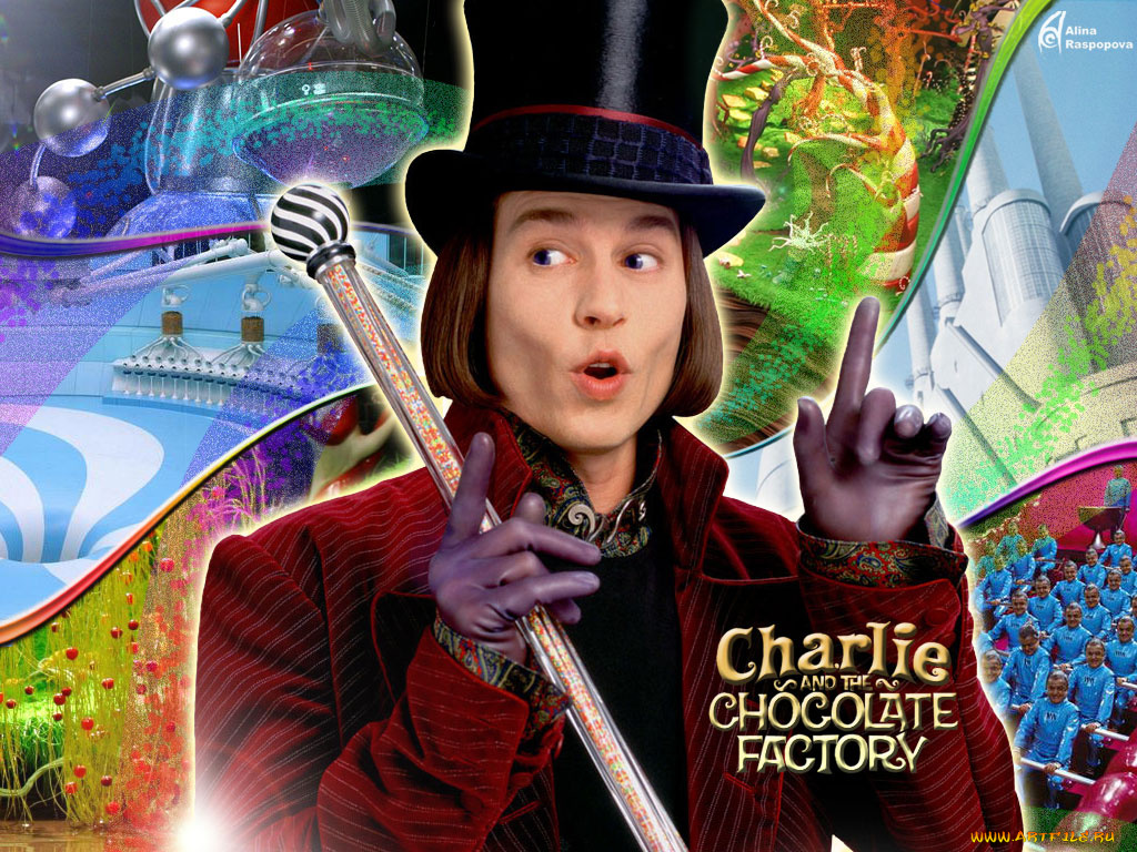 Чарли, шоколадная, фабрика, кино, фильмы, charlie, and, the, chocolate, factory