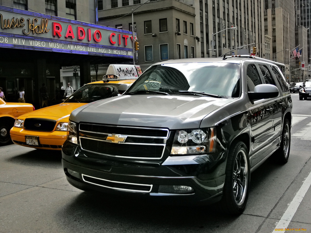 2007, chevrolet, tahoe, concept, by, chip, foose, автомобили