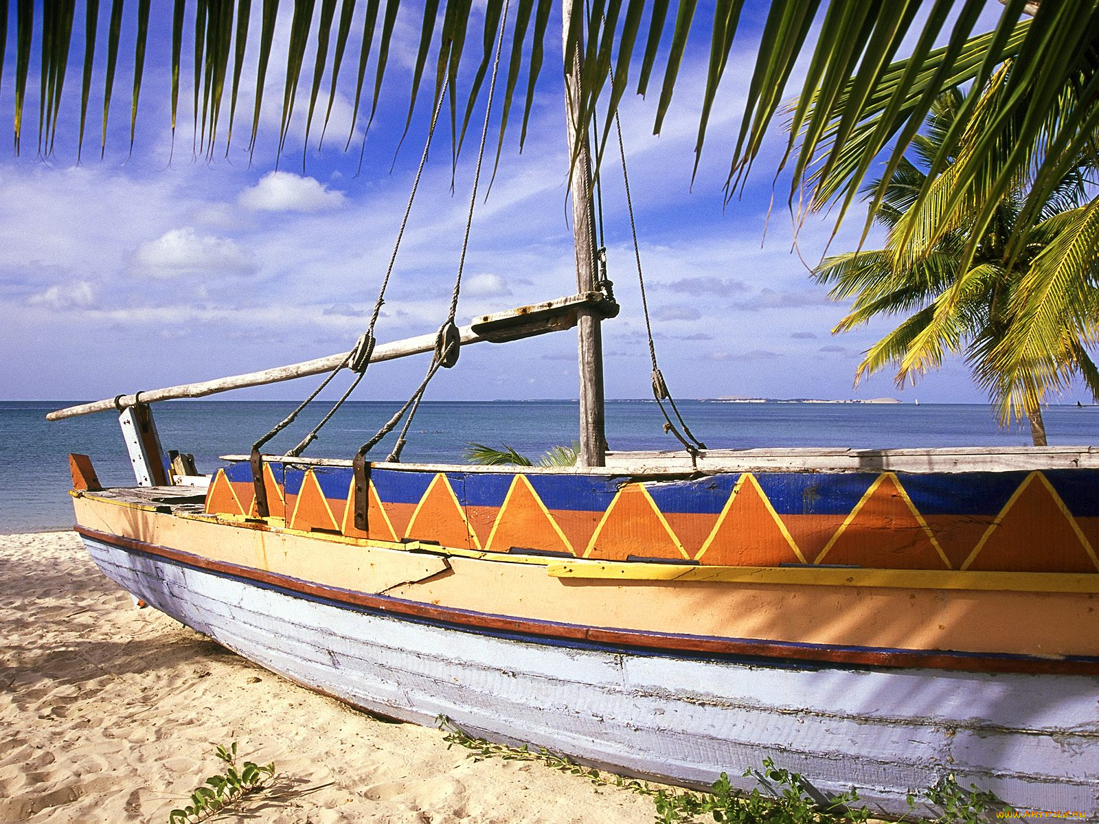 detail, of, dhow, isle, benguerra, корабли, лодки, шлюпки