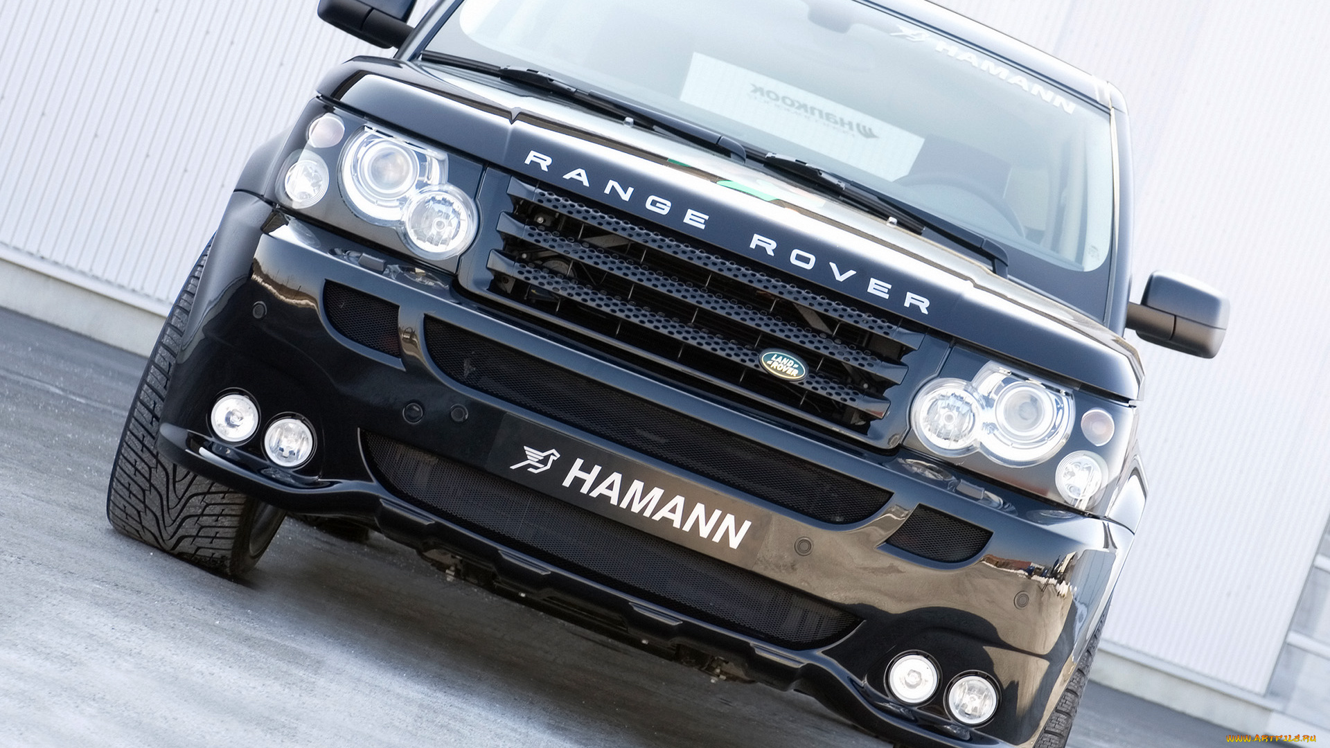 2006, hamann, range, rover, sport, camo, автомобили