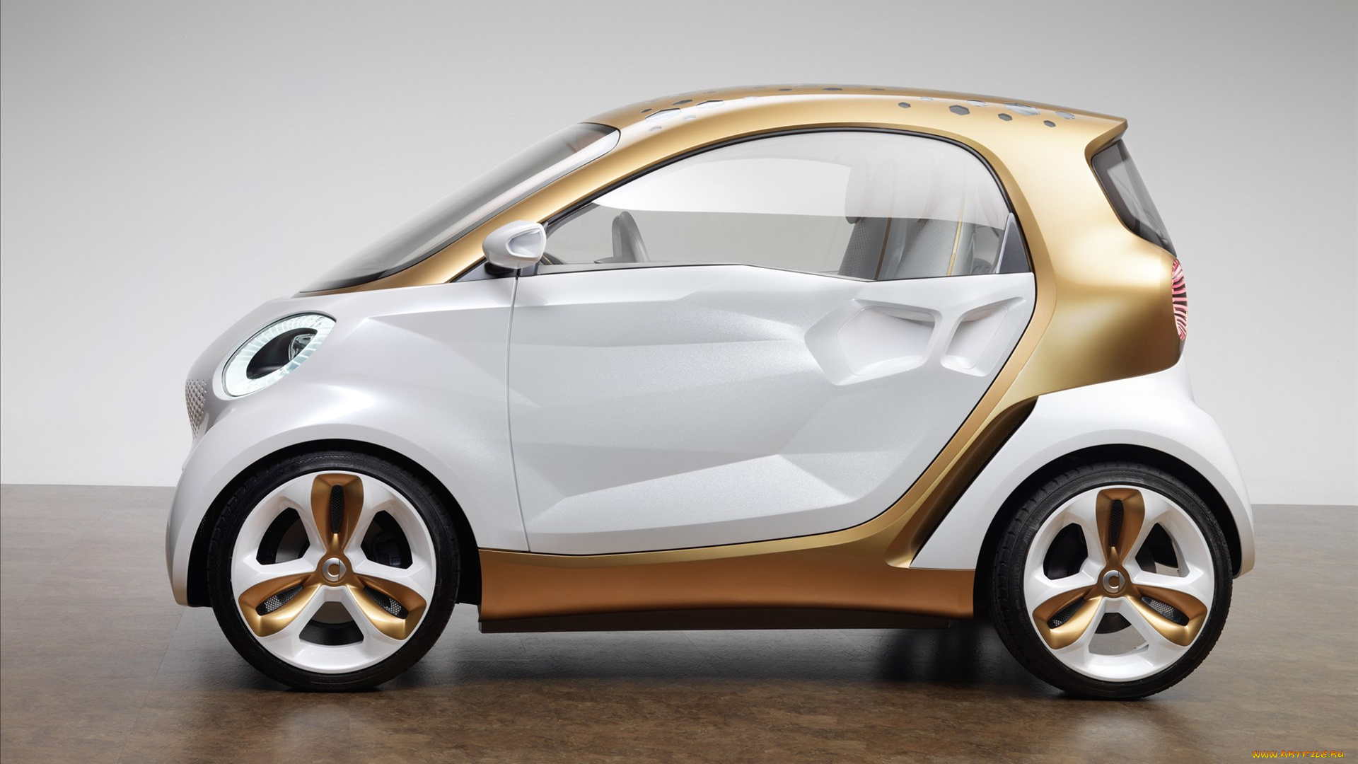 smart, forvision, ev, concept, автомобили