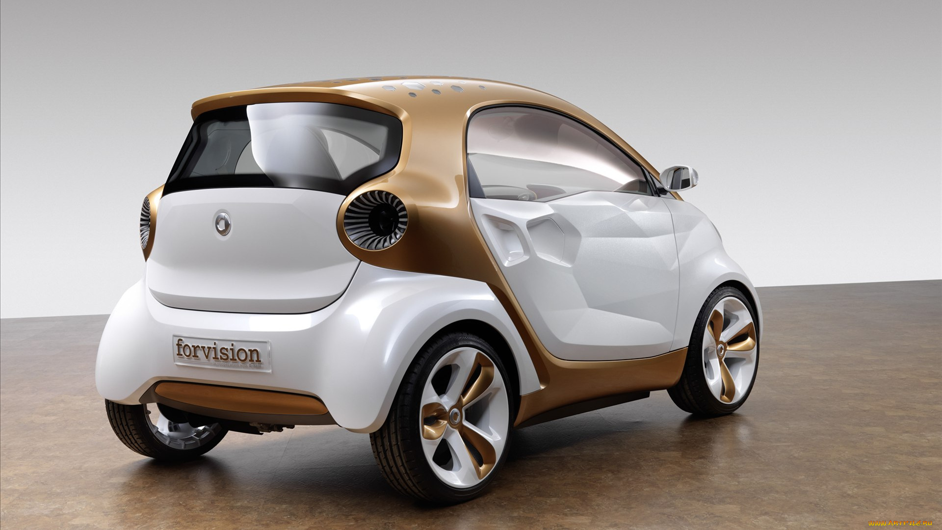 smart, forvision, ev, concept, автомобили