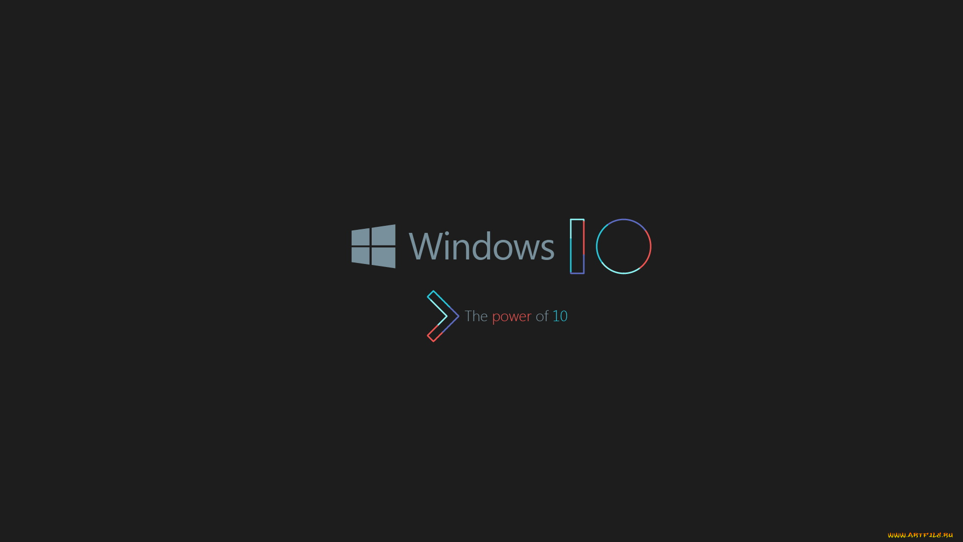 компьютеры, windows, 10, темный