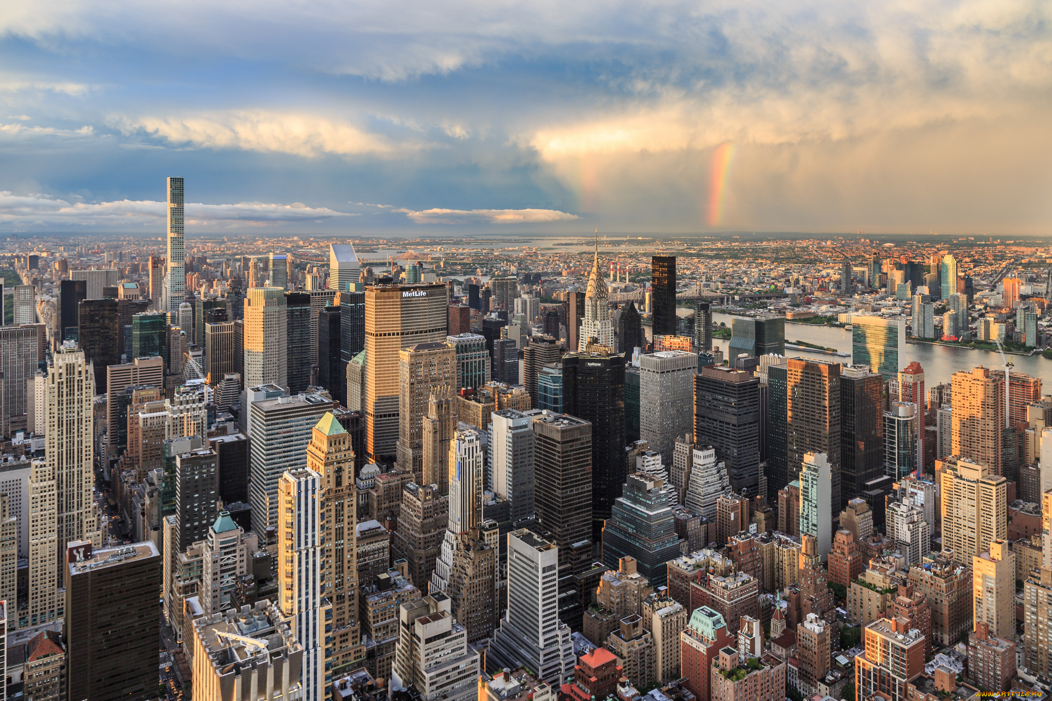 new, york, city, города, нью-йорк, , сша, панорама, небоскребы