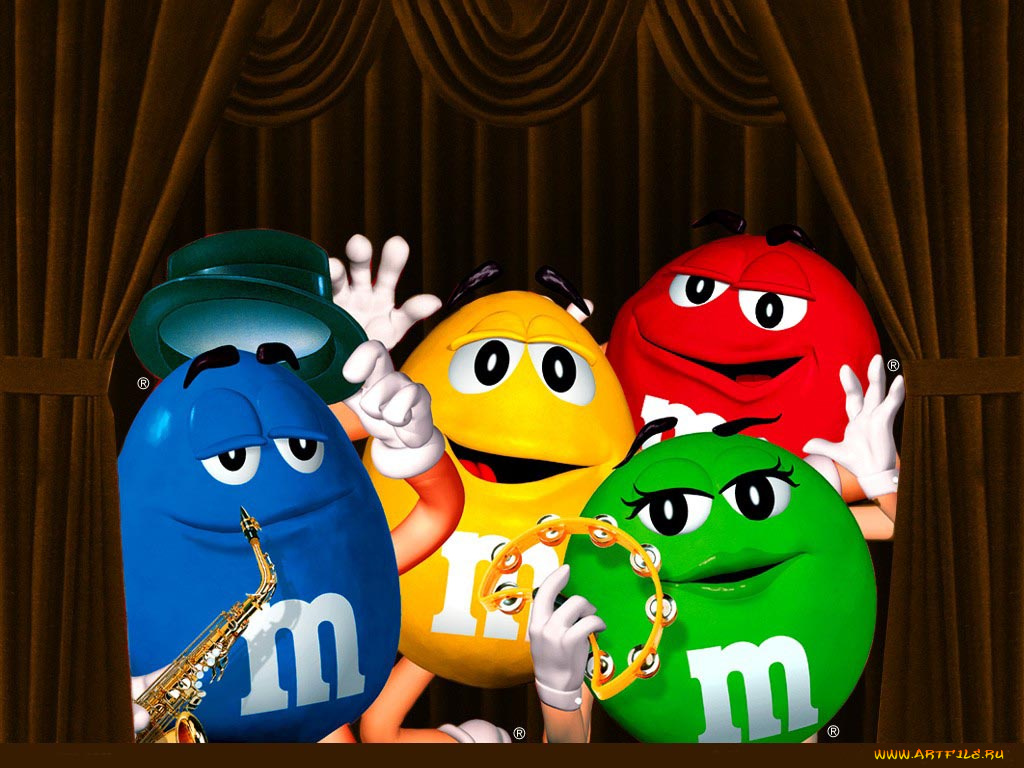 бренды, m&m