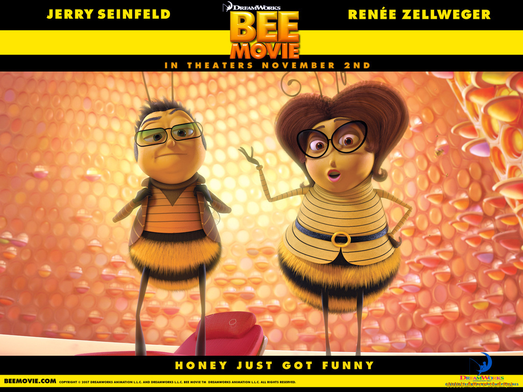 мультфильмы, bee, movie