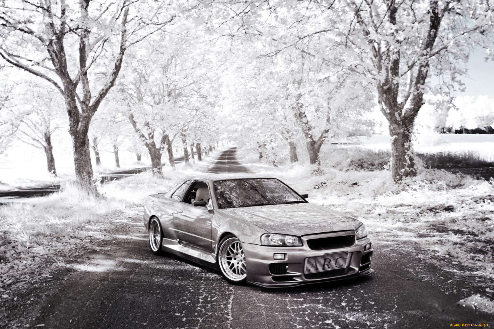 Nissan GTR r34 stance