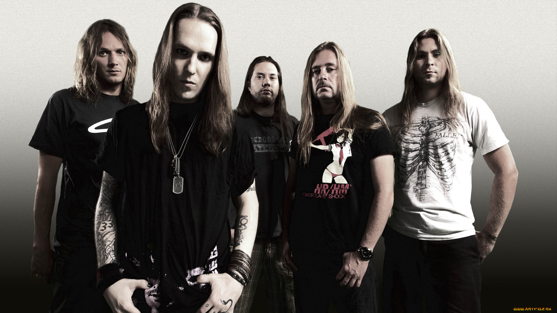 музыка, children, of, bodom, metal, band