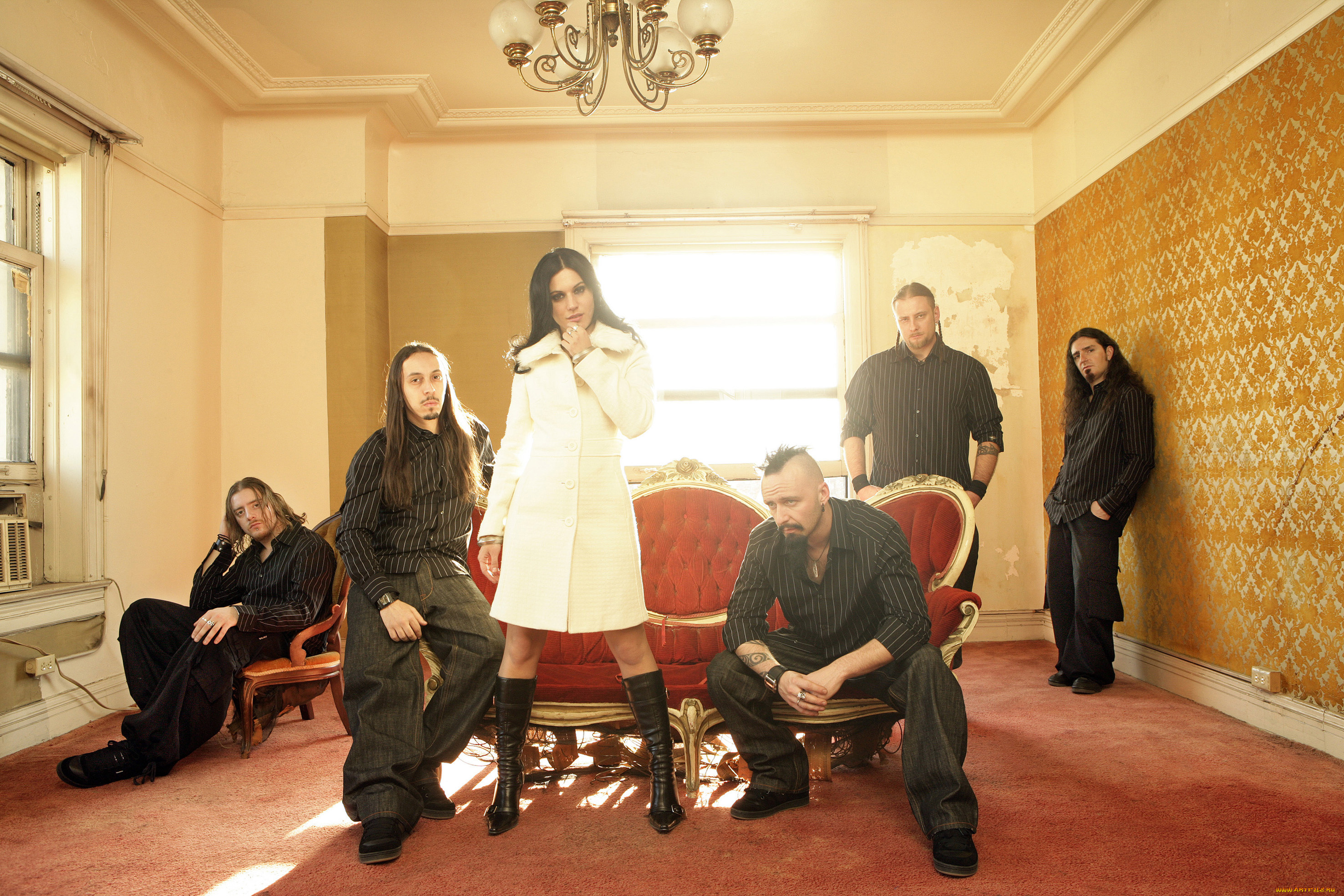 музыка, lacuna, coil, metal, band