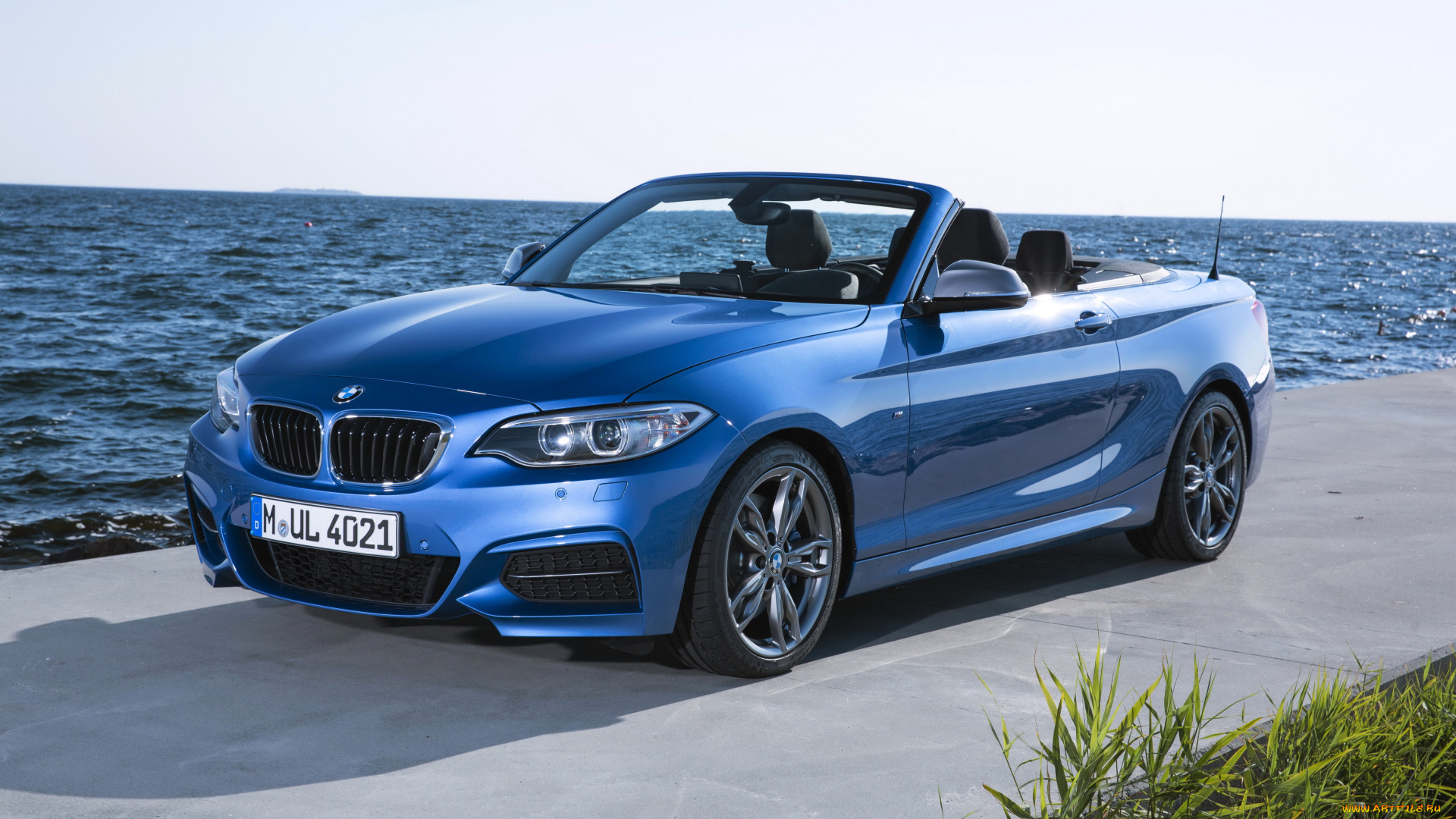 2014, bmw, m235i, f23, автомобили, bmw, металлик, кабриолет, голубой