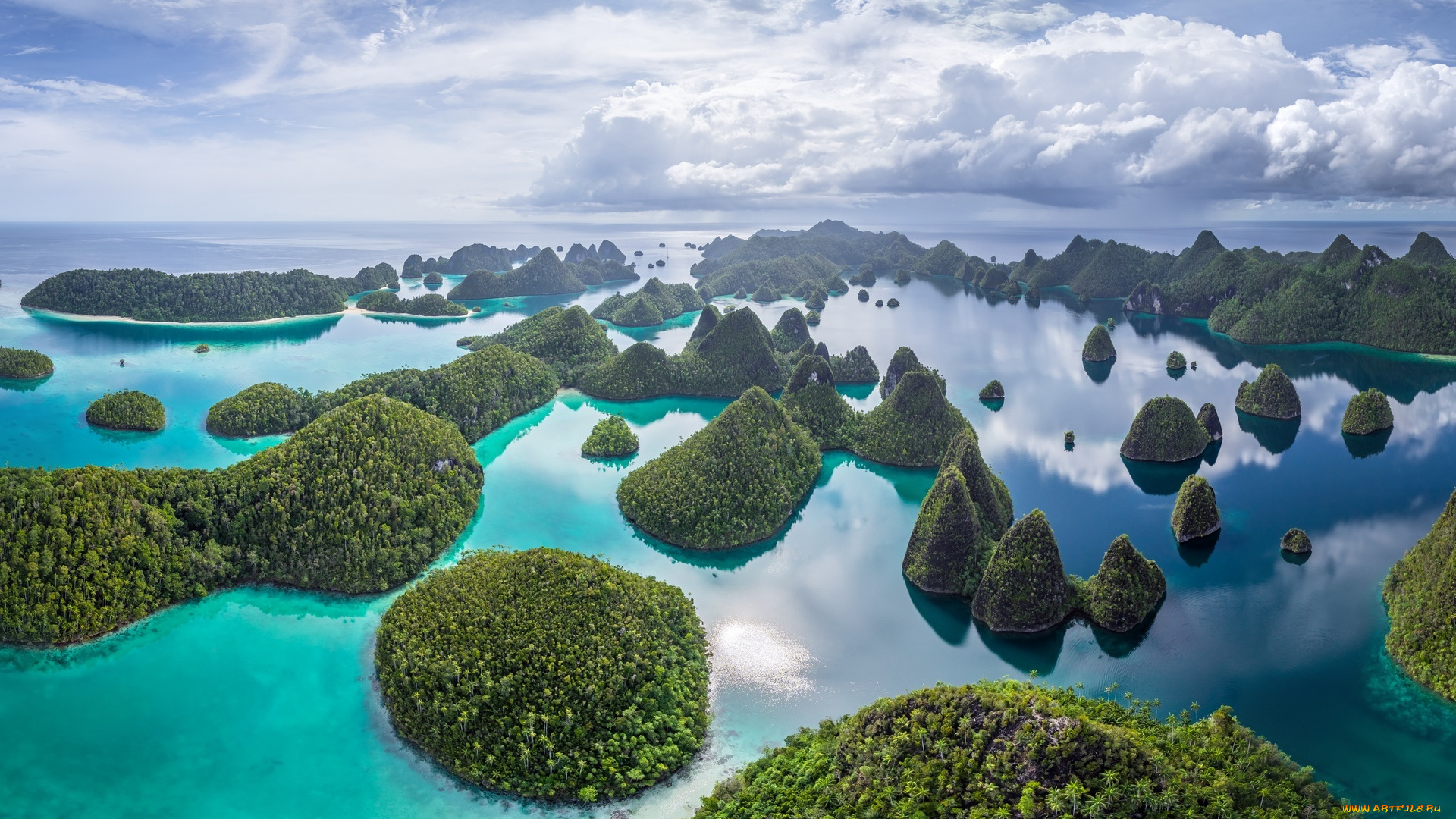 природа, тропики, острова, море, ваяг, индонезия, архипелаг, раджа-ампат