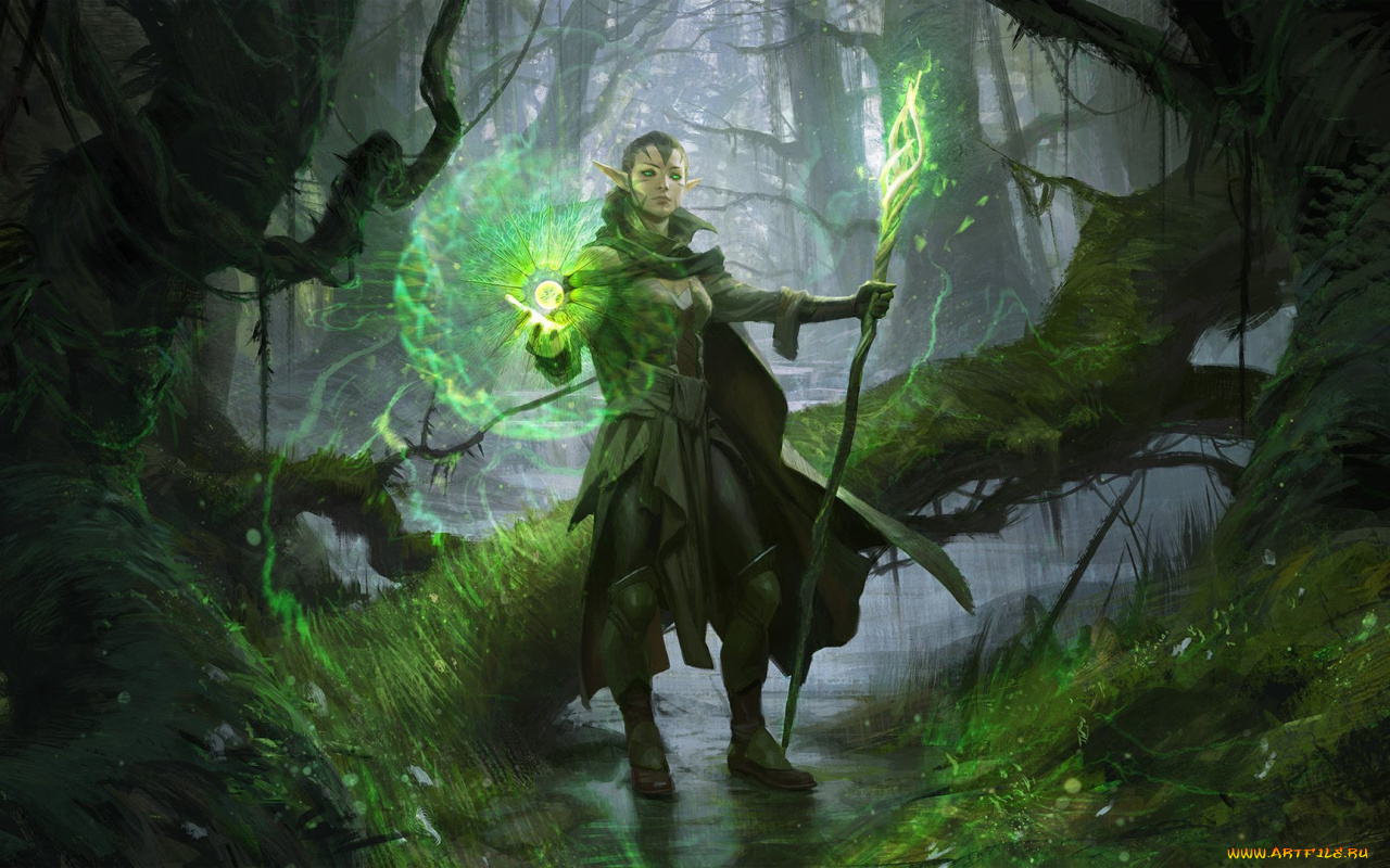 Magic elf. Magic elf