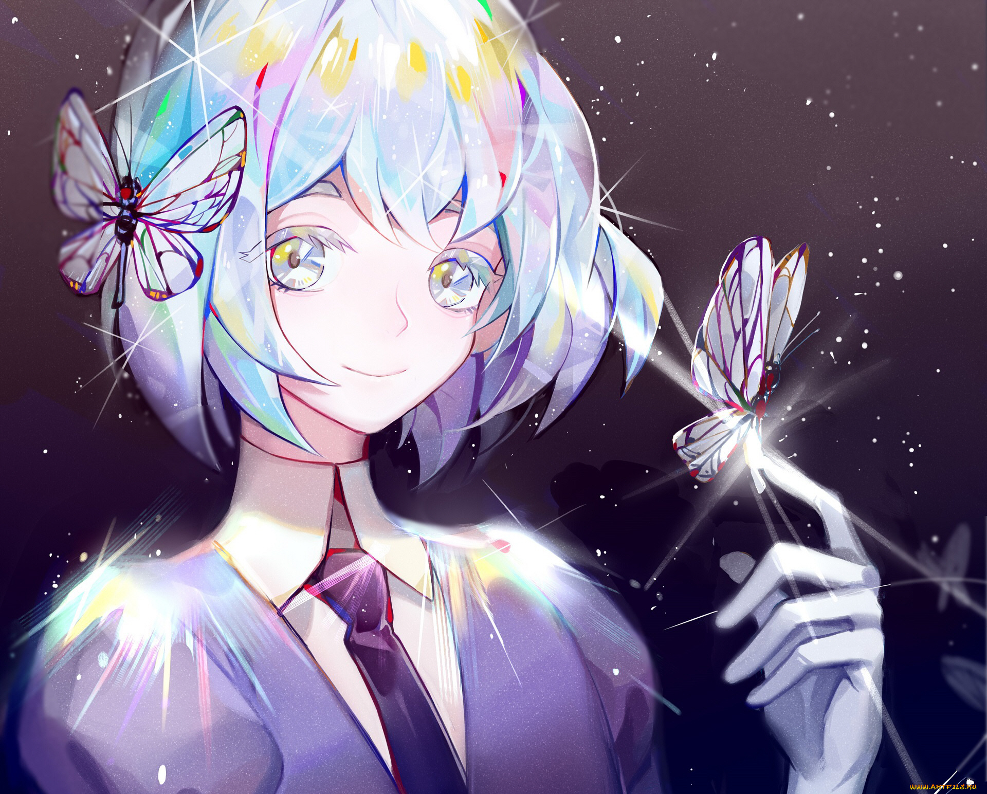 аниме, houseki, no, kuni, страна, самоцветов