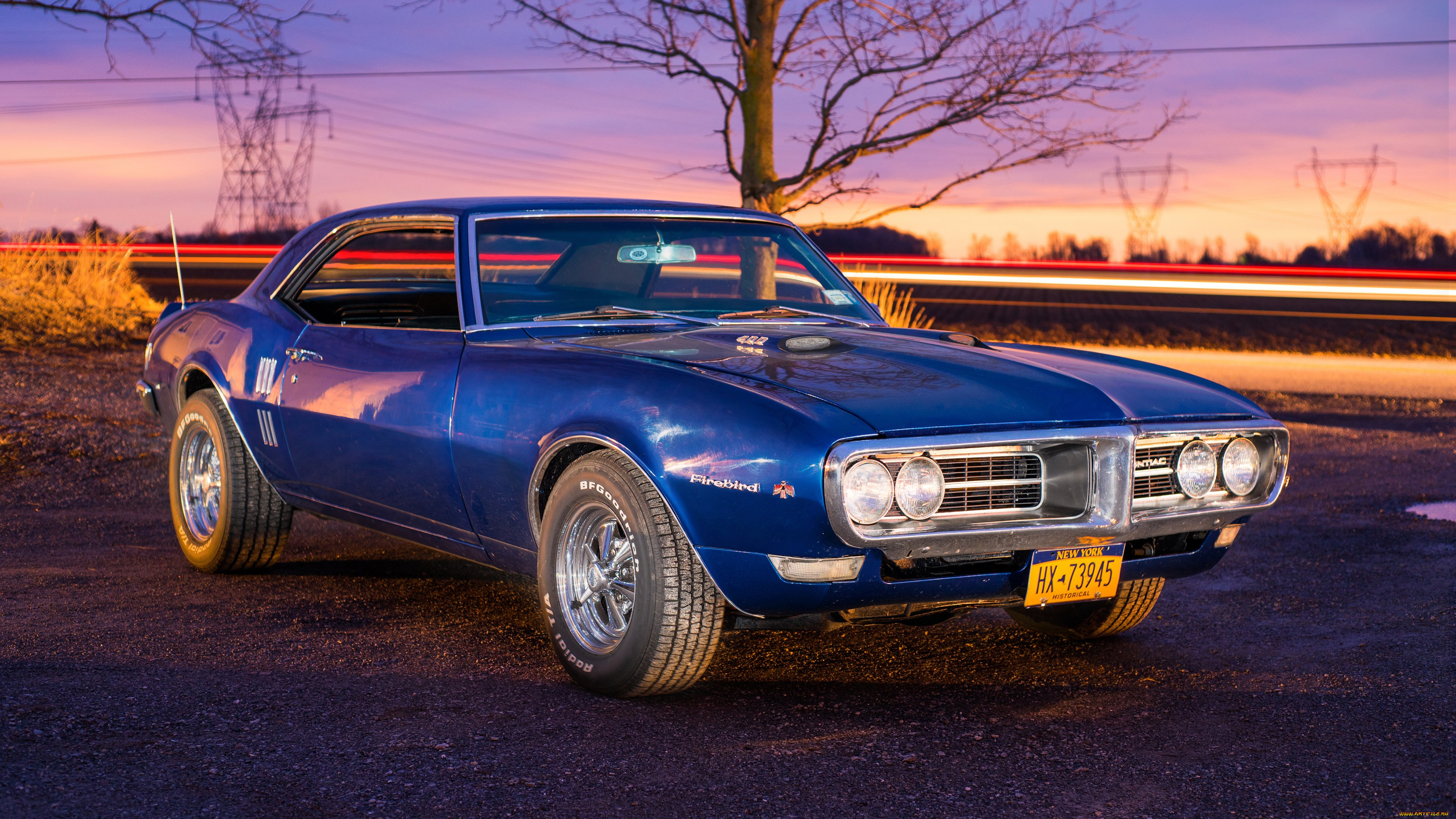 автомобили, pontiac, 1968, firebird