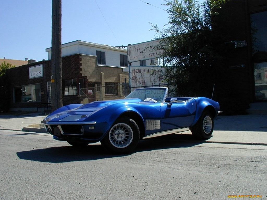 corvette, 1969, автомобили