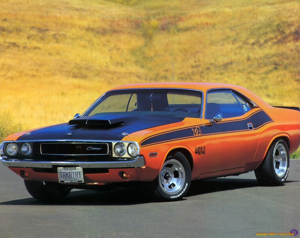 dodge, challenger, 1971, автомобили