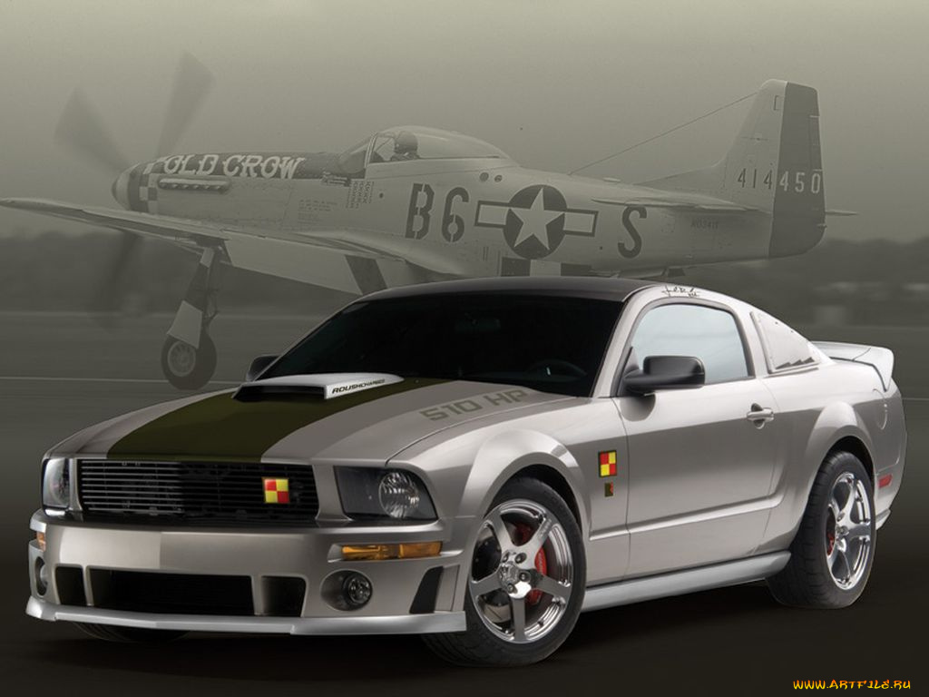 2008, roush, 51a, mustang, автомобили, ford