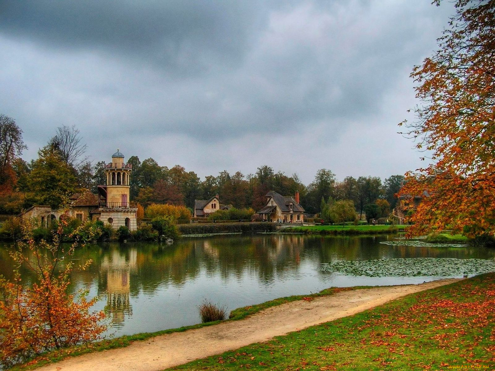 france, versailles, города, пейзажи