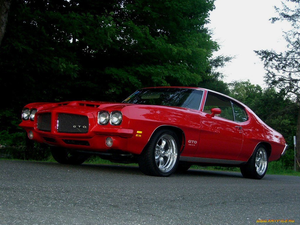 1971, gto, автомобили, pontiac