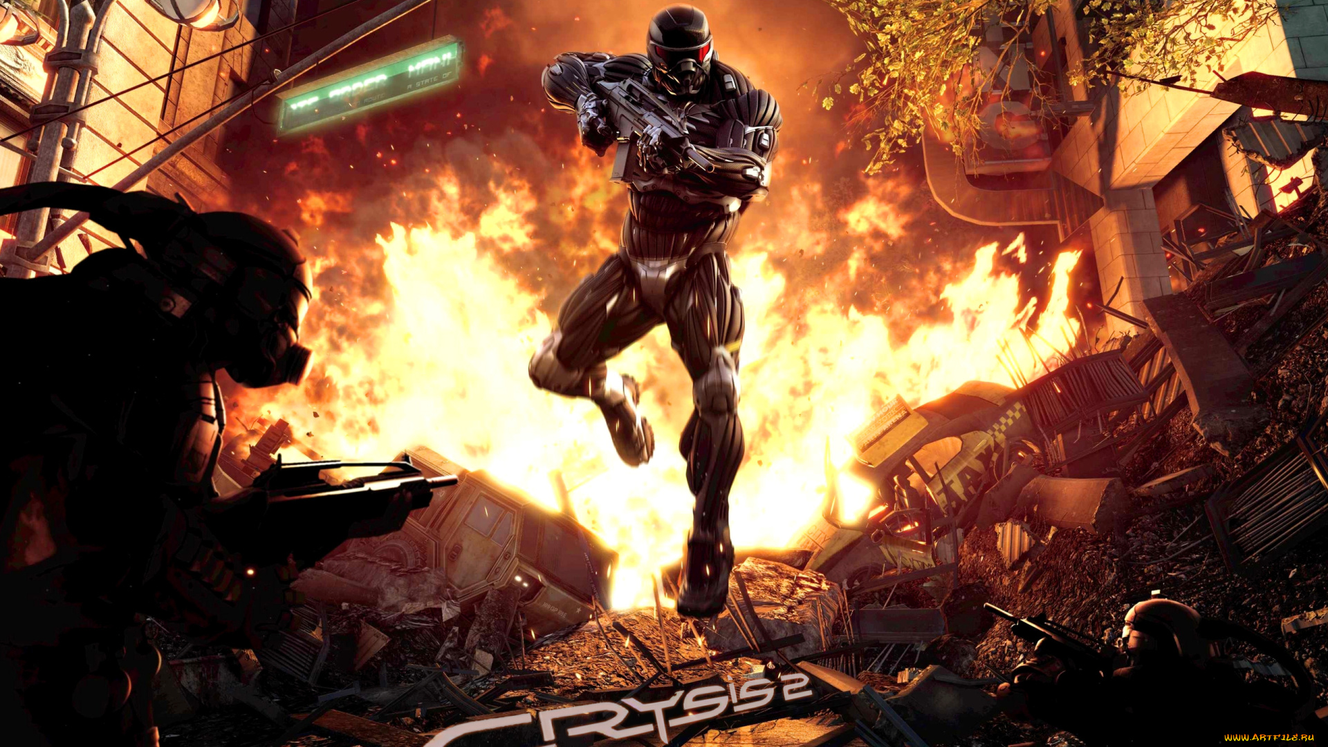 crysis, видео, игры, экшен, 2