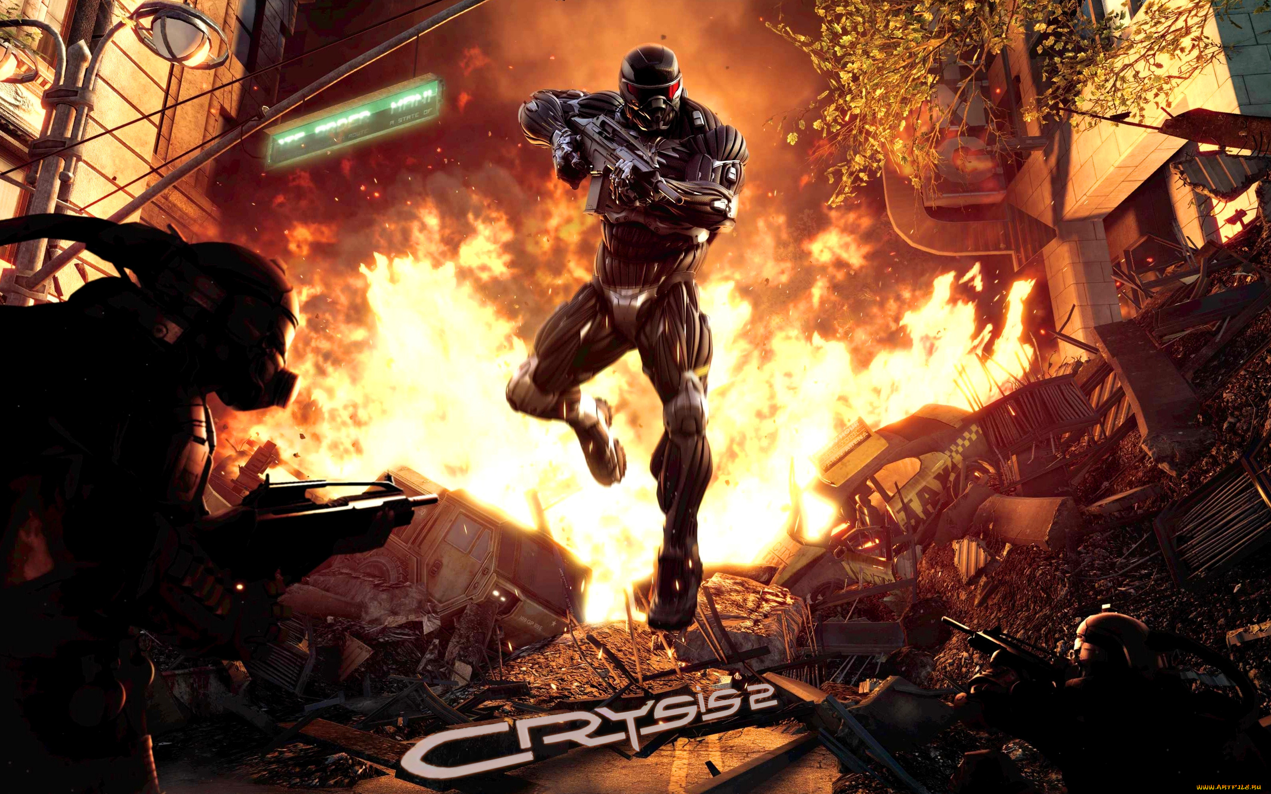 crysis, видео, игры, экшен, 2