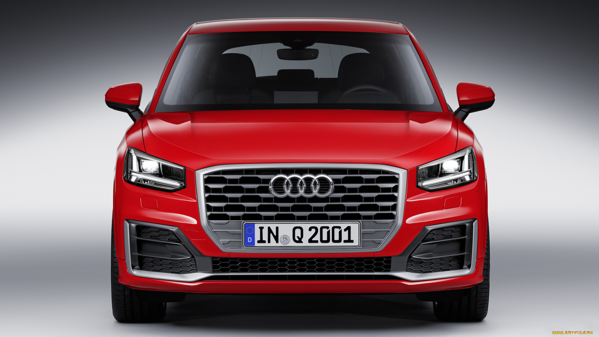 audi, q2, 2017, автомобили, audi, q2, 2017, красный