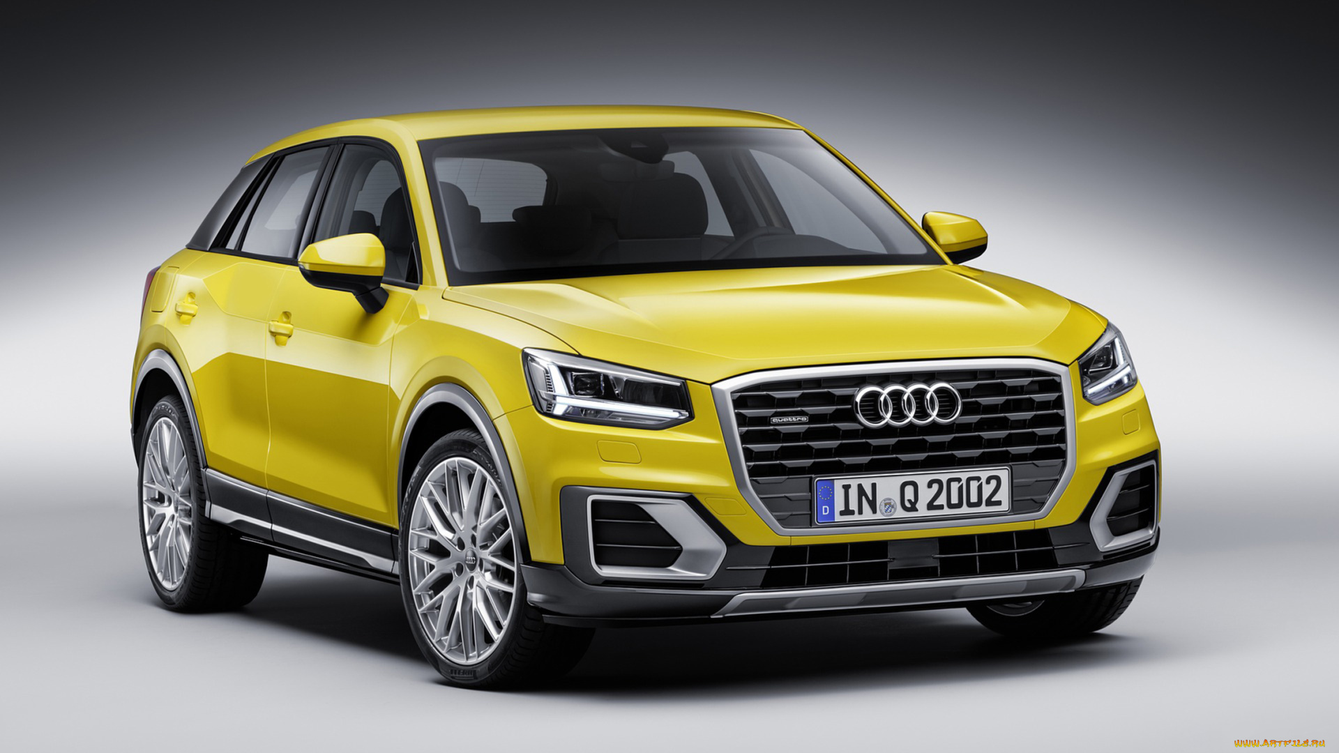 audi, q2, tdi, 2017, автомобили, audi, жёлтый, 2017, tdi, q2