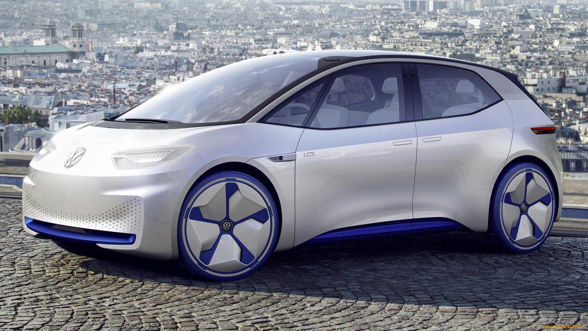 volkswagen, id, concept, 2016, автомобили, volkswagen, 2016, concept, id