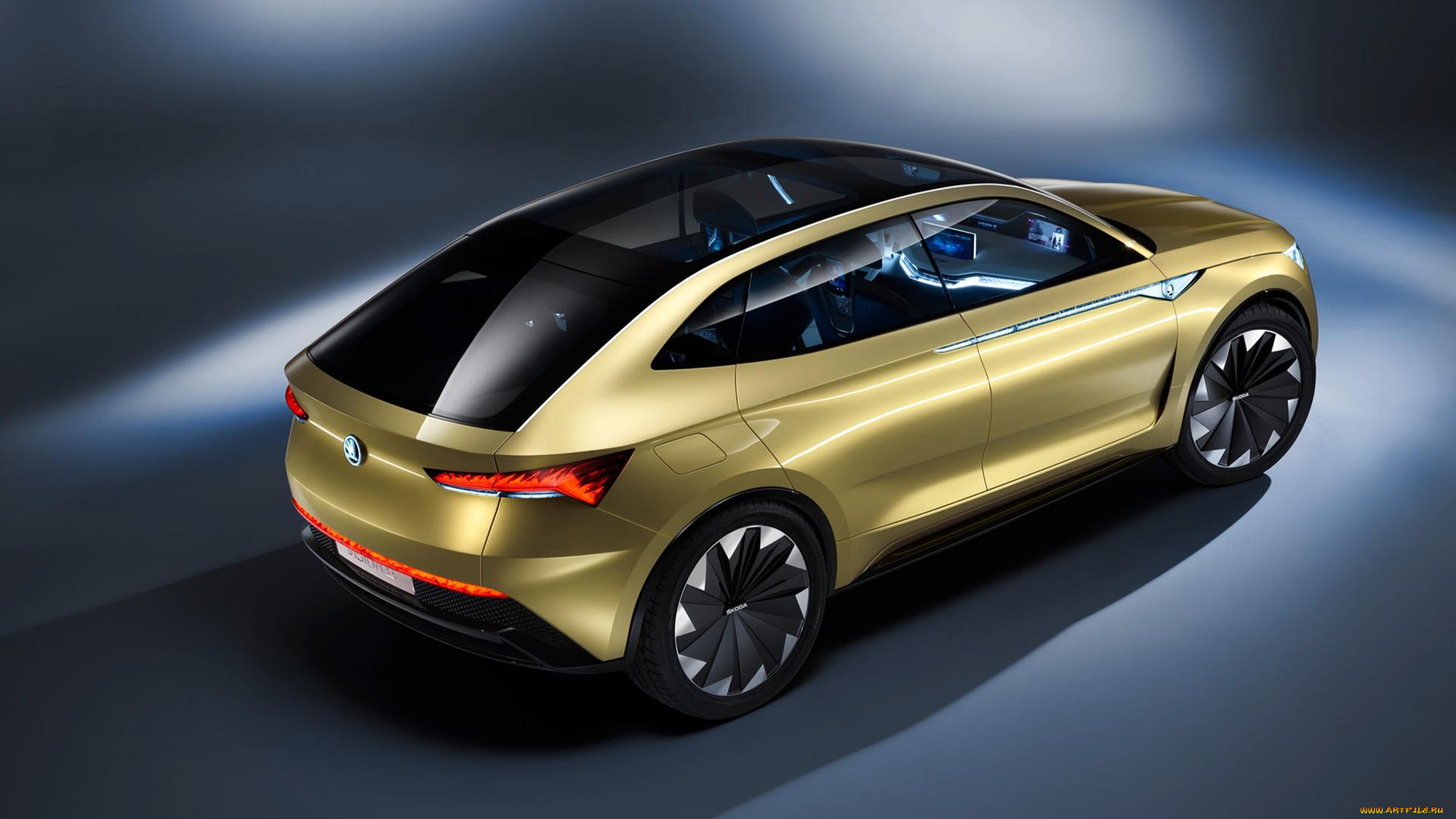 skoda, vision, e, concept, 2017, автомобили, skoda, 2017, concept, e, vision