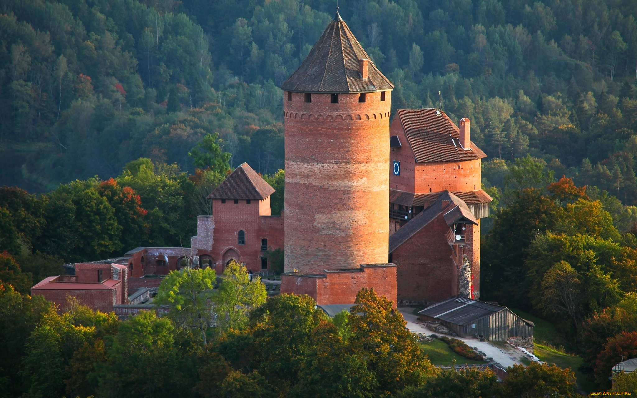 turaida, castle, latvia, города, -, дворцы, , замки, , крепости, turaida, castle