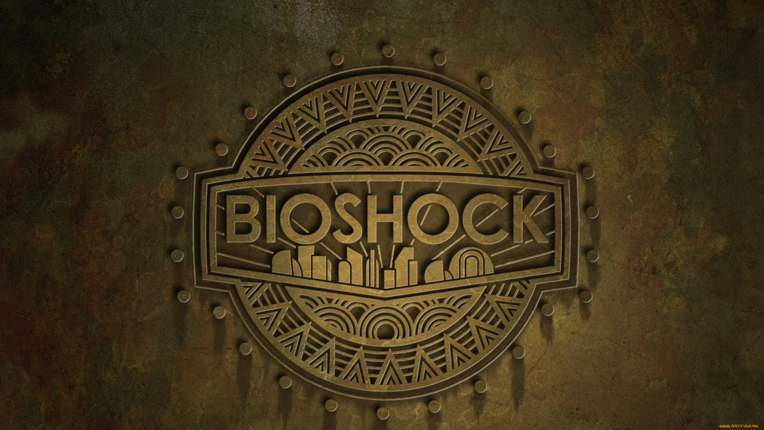 видео, игры, bioshock, надпись, стена