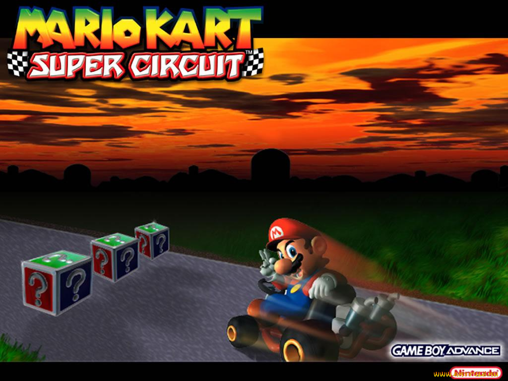mario, kart, super, circuit, видео, игры