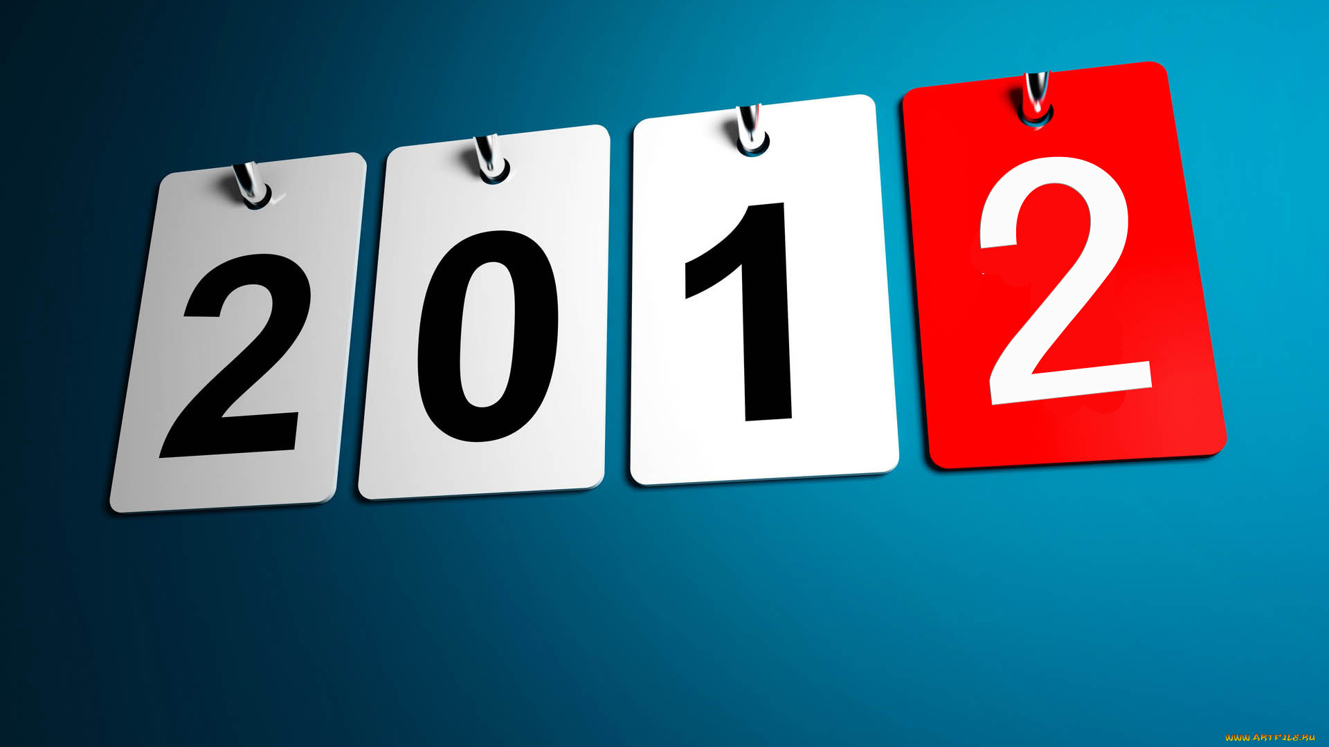 праздничные, векторная, графика, новый, год, 2012