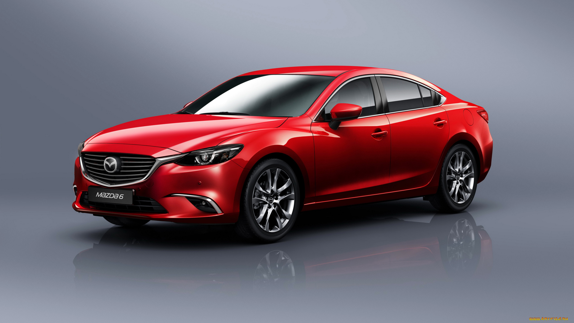 2015, mazda, 6, автомобили, mazda, красный