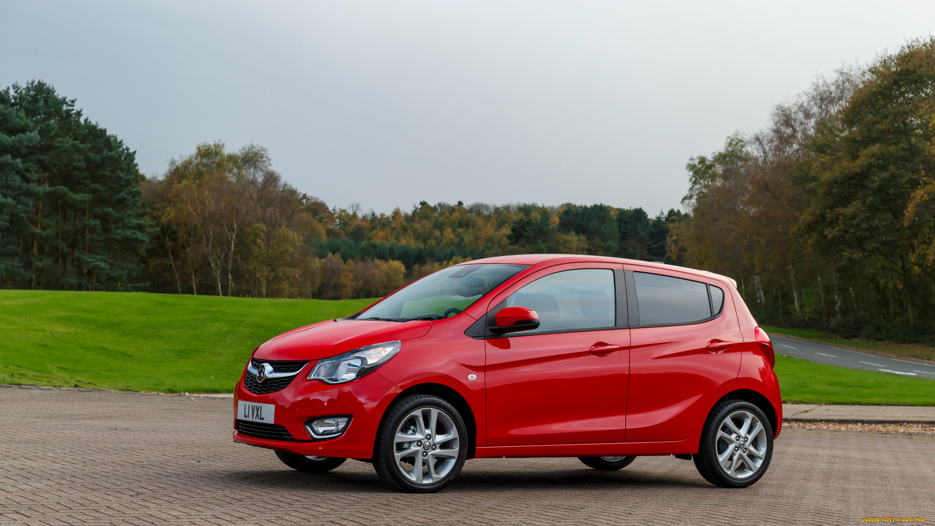 автомобили, vauxhall, viva, 2015г, красный