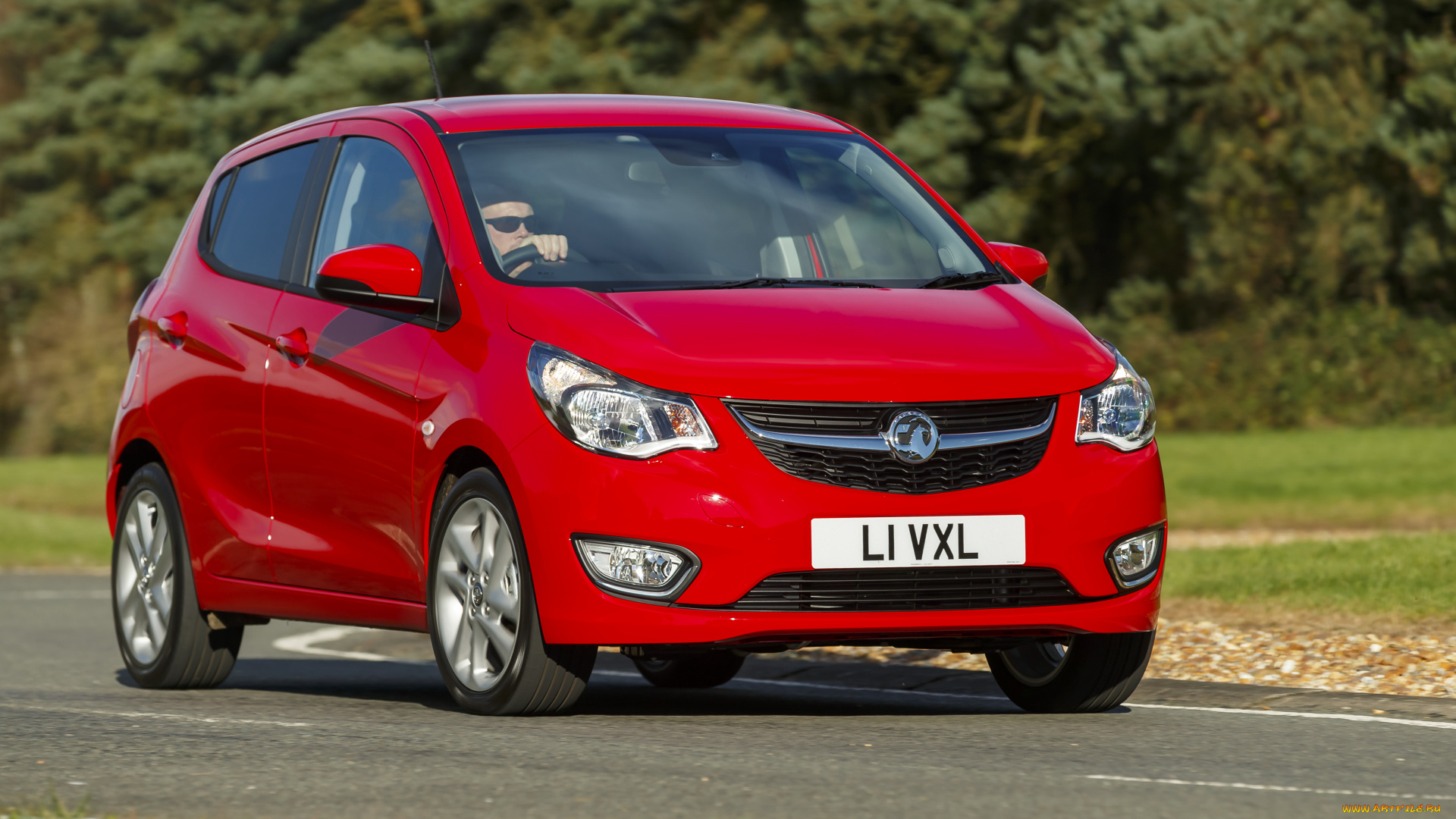 автомобили, vauxhall, viva, 2015г, красный