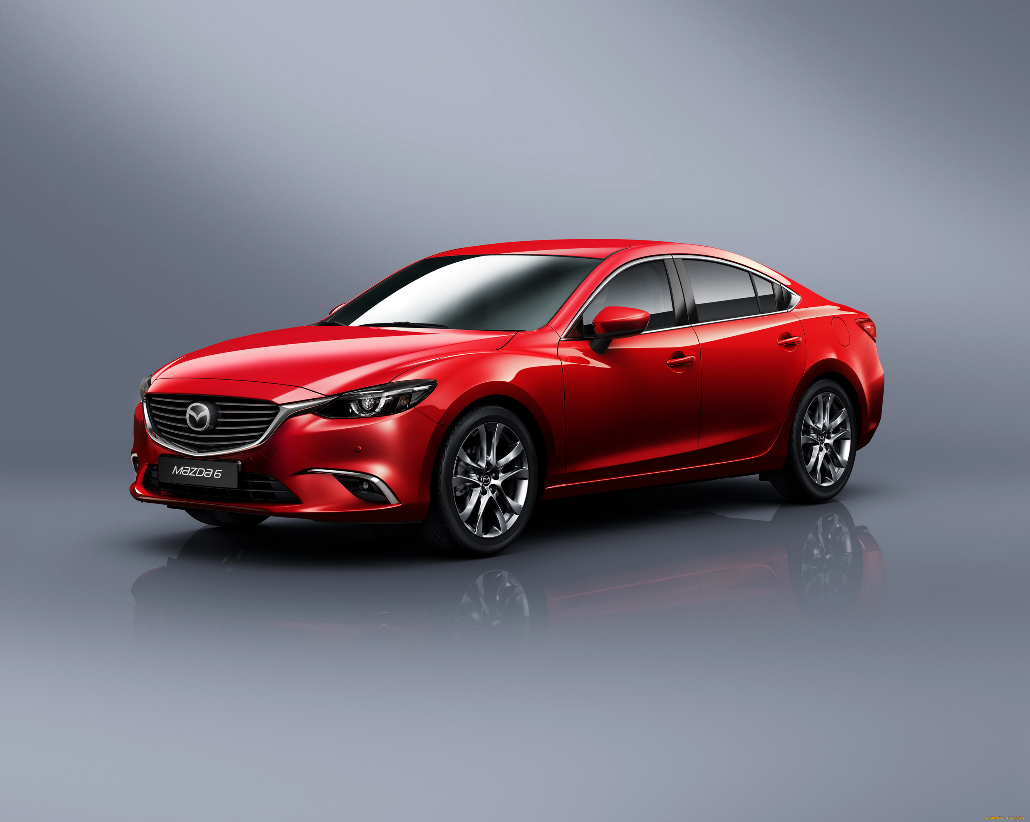 2015, mazda, 6, автомобили, mazda, красный