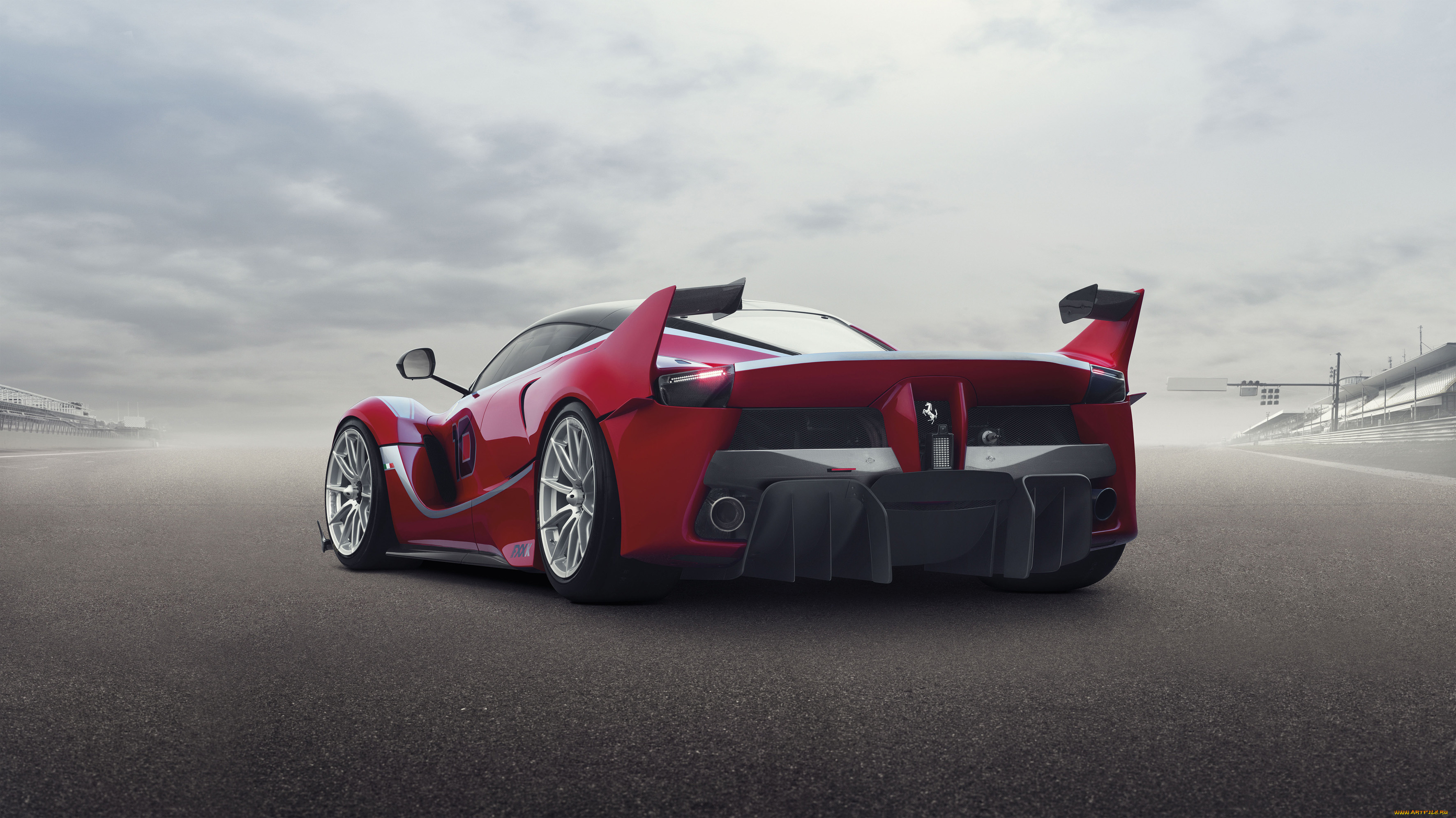 автомобили, ferrari, fxx, k, 2015г, красный