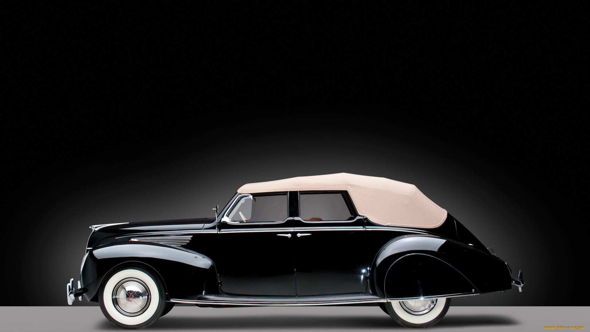 автомобили, классика, sedan, 86h-740, convertible, zephyr, 1938г, lincoln