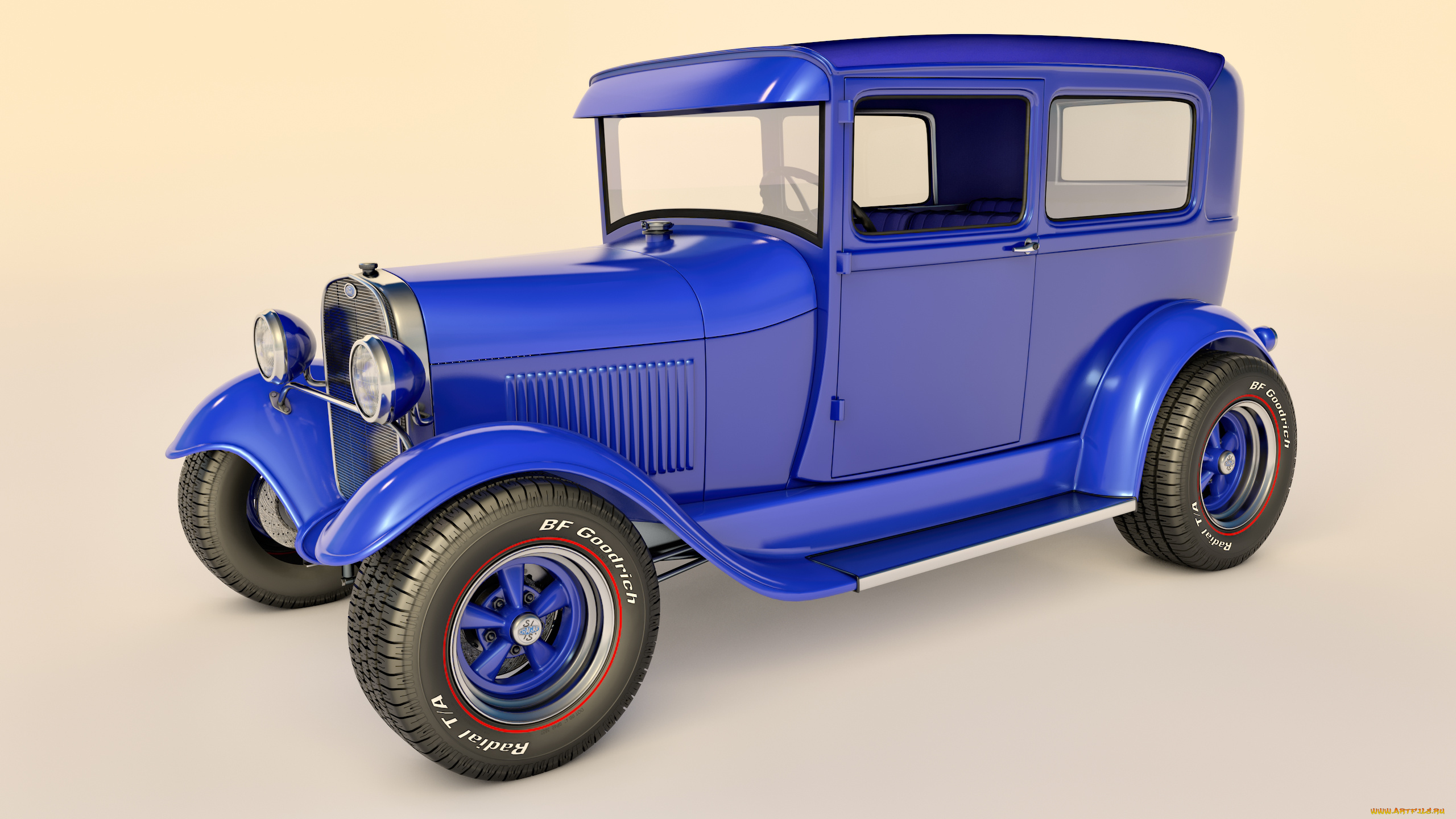 автомобили, 3д, автомобиль, 1928г, ford, фон