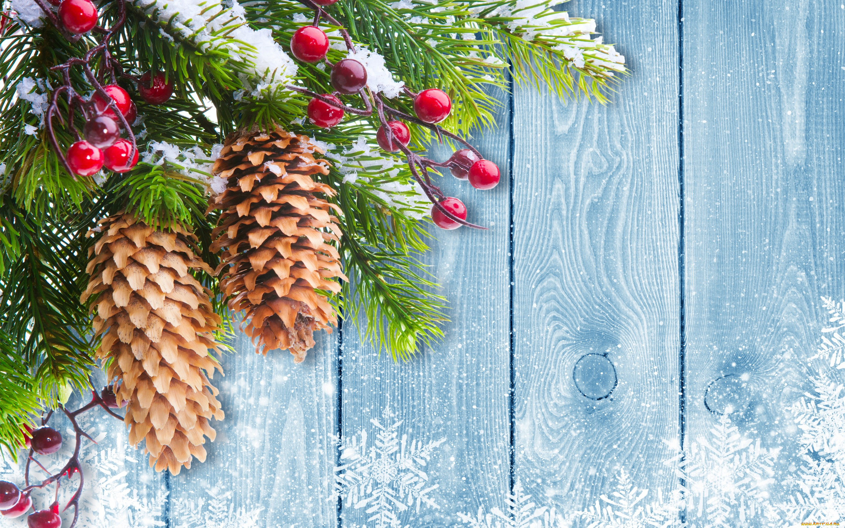 праздничные, -, разное, , новый, год, merry, рождество, зима, снег, шишки, елка, decoration, christmas, snow, winter, новый, год